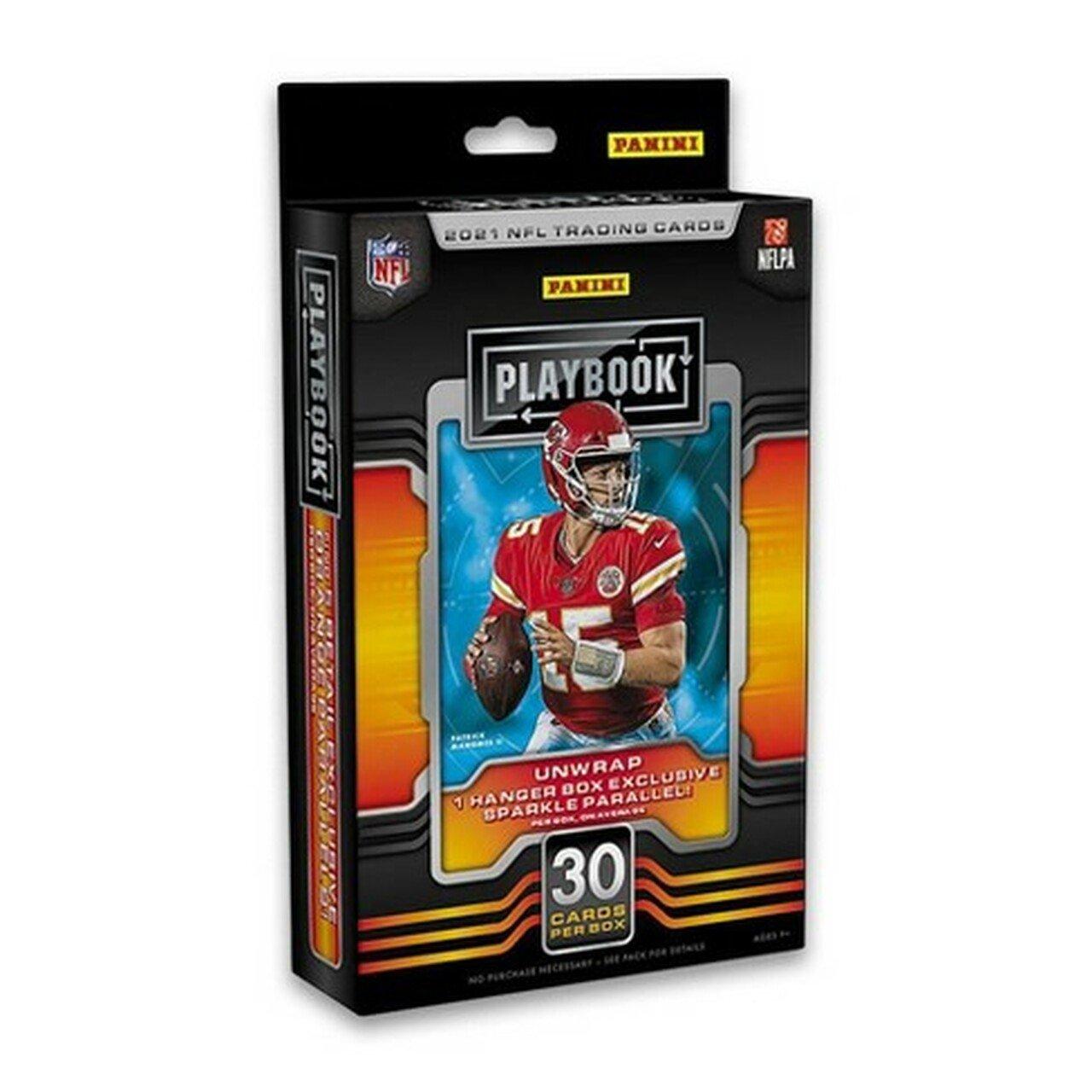 list item 1 of 1 Panini Playbook Retail NFL Football Cards Hanger Box - 2021