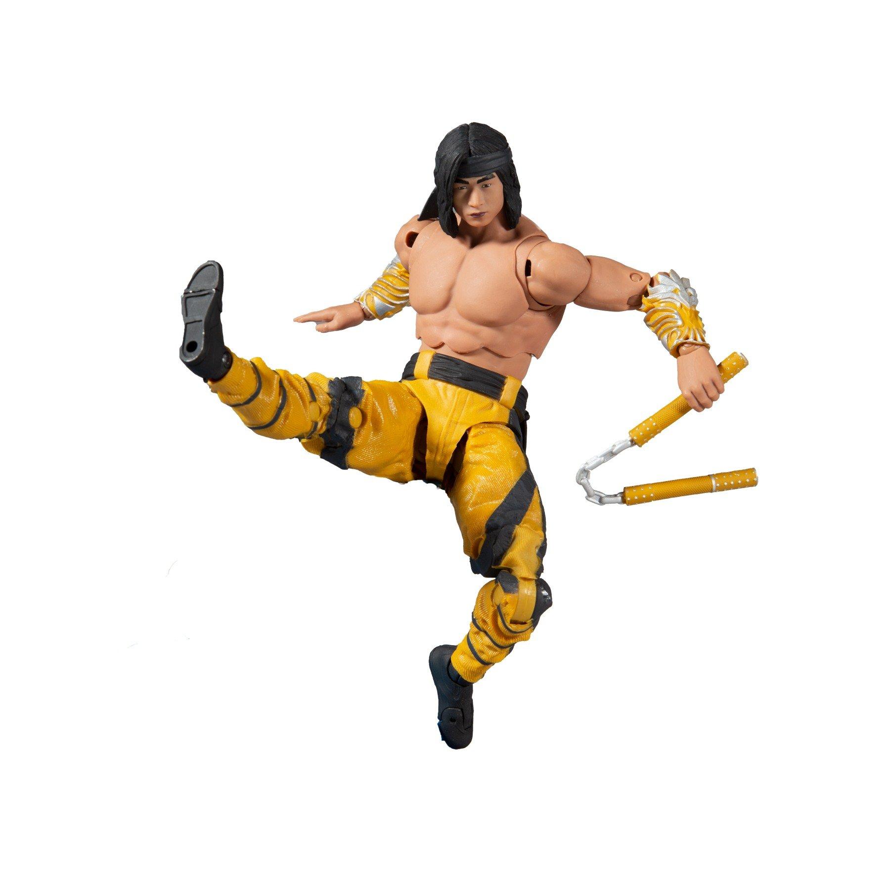 McFarlane Toys Mortal Kombat 11 Liu Kang Fighting Abbot Skin 7in Action Figure