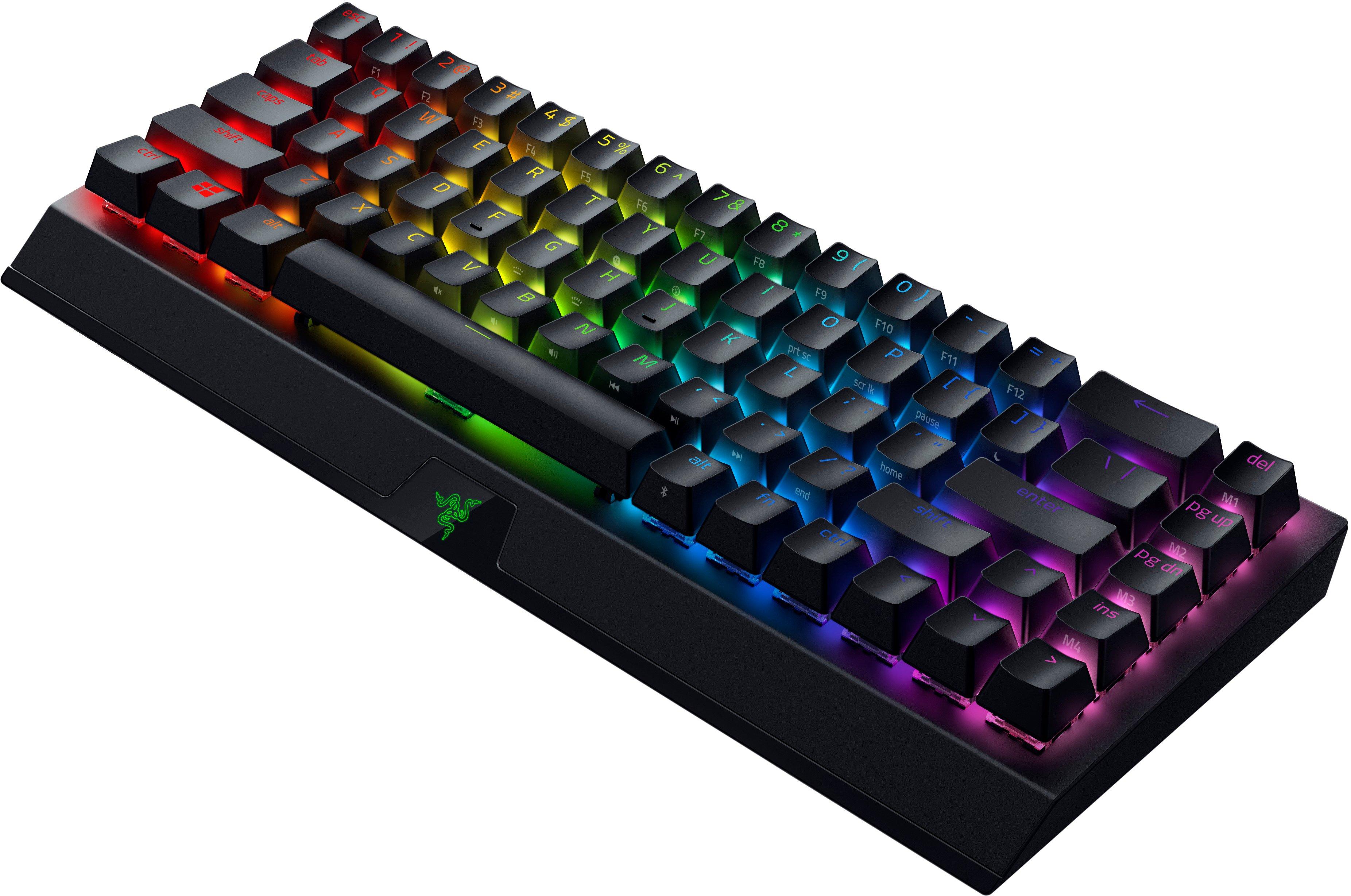 Razer BlackWidow V3 Mini HyperSpeed 65 Percent Wireless Green Switch ...