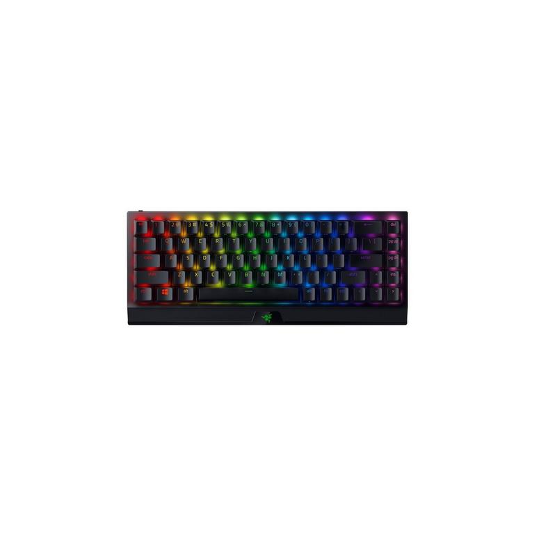 Razer BlackWidow V3 Mini HyperSpeed 65 Percent Wireless Yellow Switch Mechanical Gaming Keyboard Black with Chroma RGB
