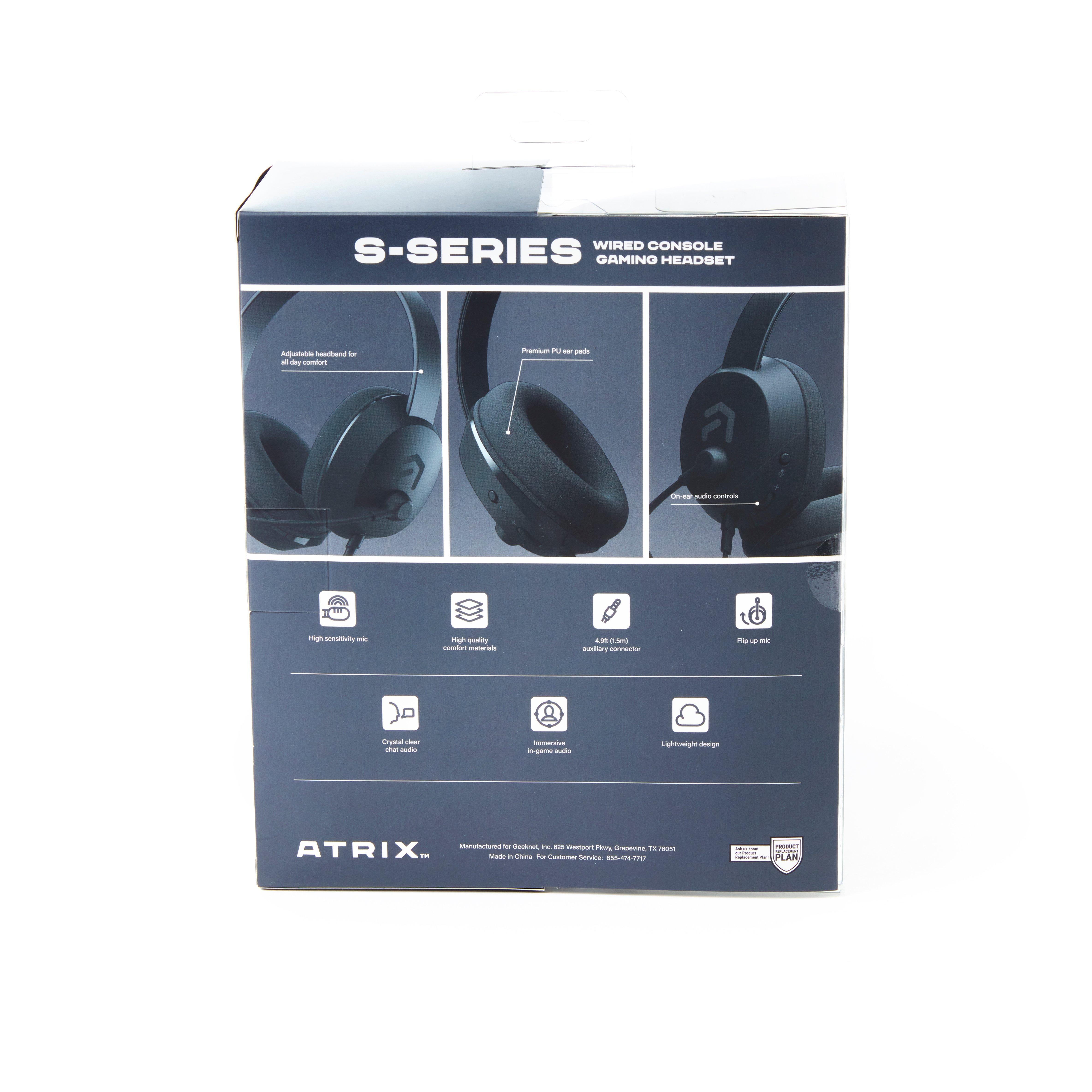 Atrix S-Series Universal Wired Gaming Headset