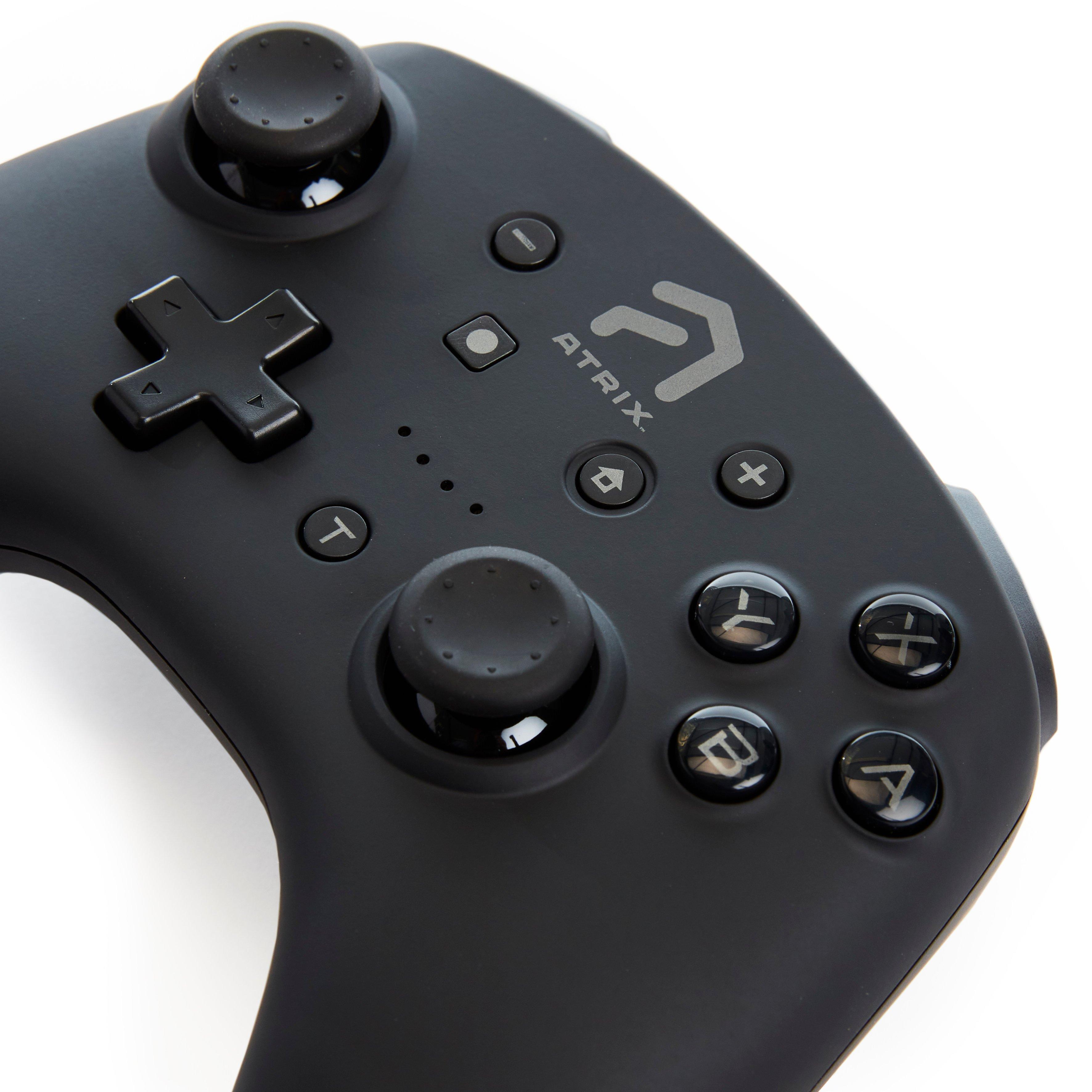 Atrix Ergonomic Wireless Controller for Nintendo Switch, PC, and Android