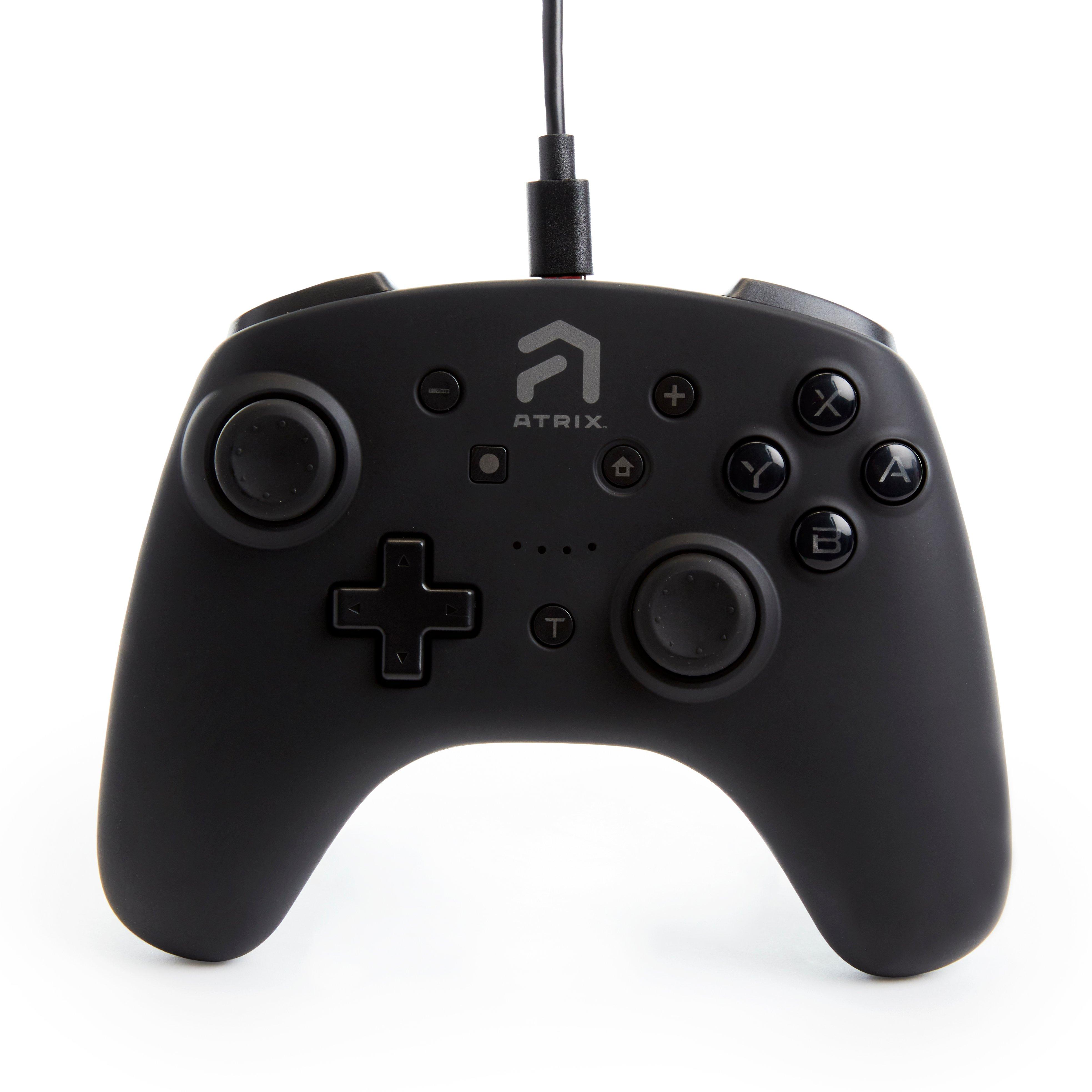 Atrix Ergonomic Wireless Controller for Nintendo Switch, PC, and Android