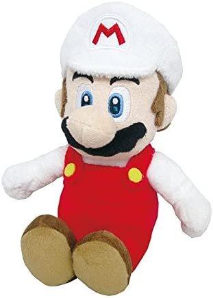 Little Buddy Super Mario Bros Fire Mario 10 Inch Plush Toy Gamestop