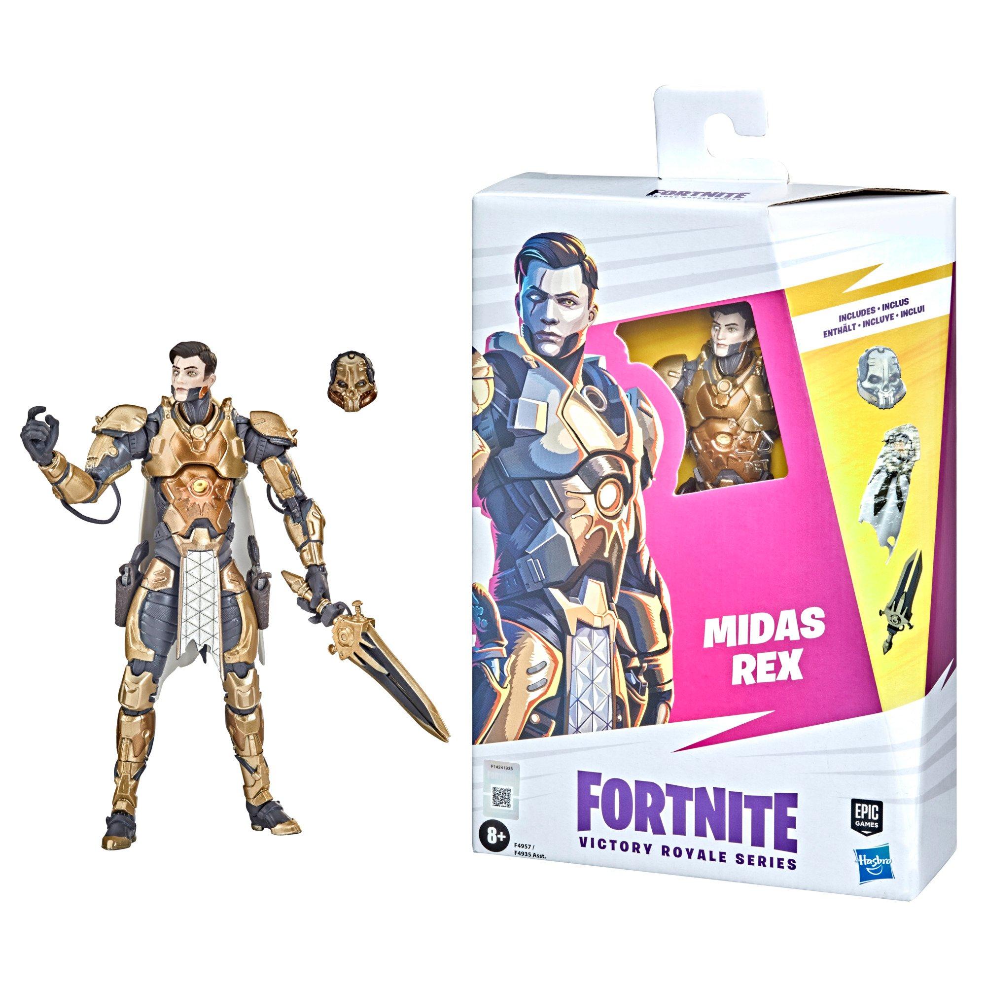 Hasbro Fortnite Victory Royale Series Midas Collectible Action Figure with | GameStop