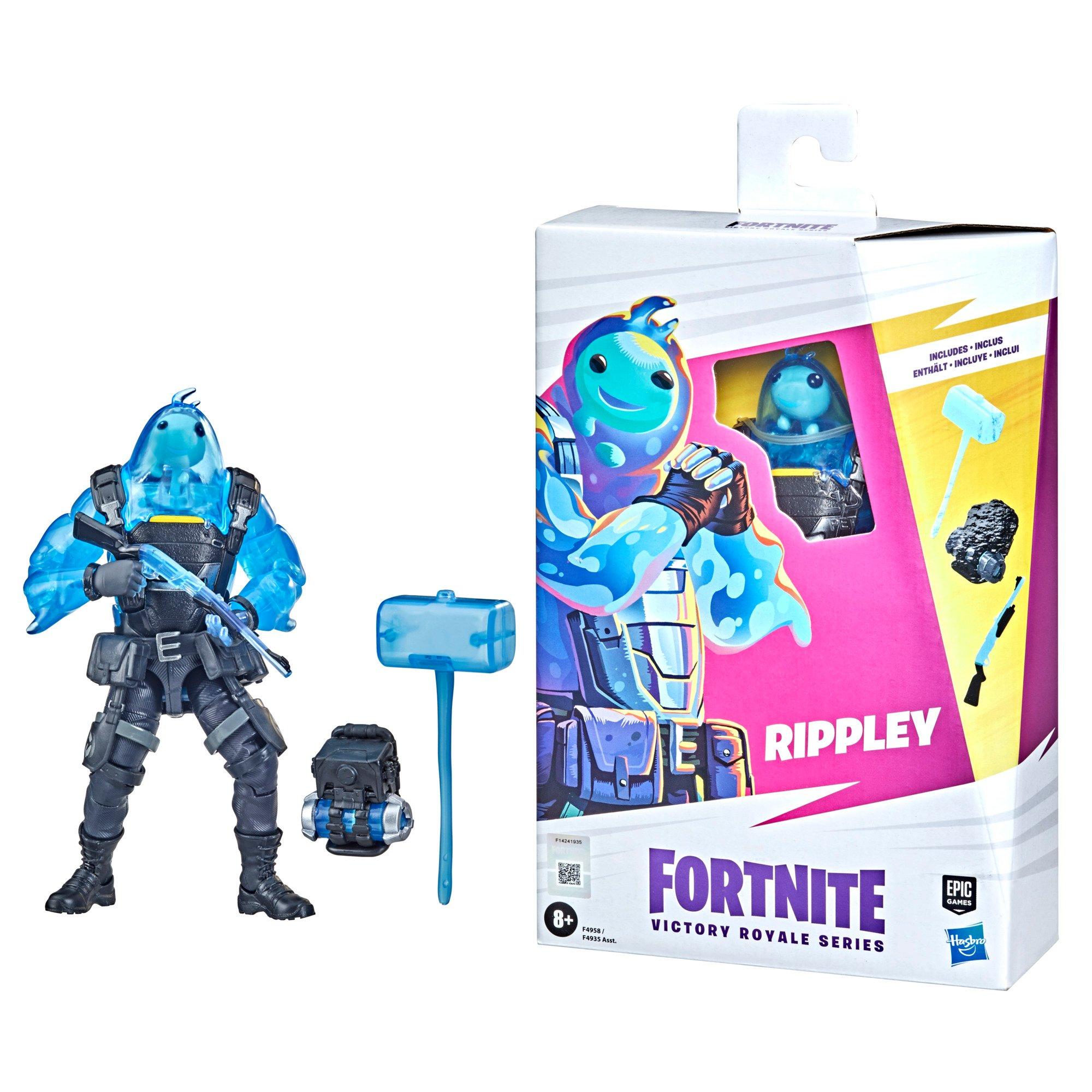 Hasbro Fortnite Victory Royale Series Rippley 6 In Collectible Action Figure With Accessories Gamestop