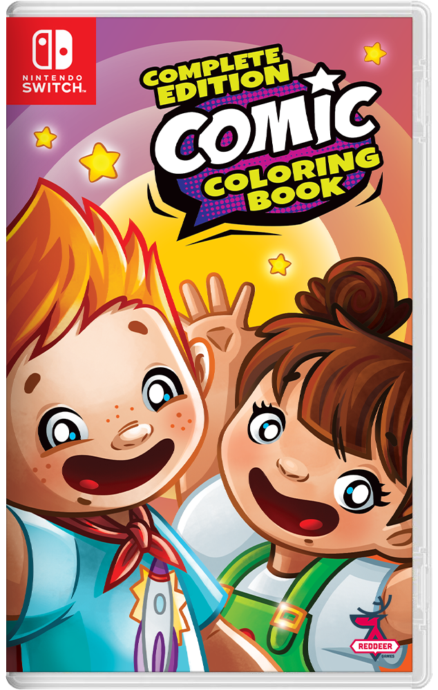 Comic Coloring Book Complete Edition: DRAW for Nintendo Switch - Nintendo  Official Site