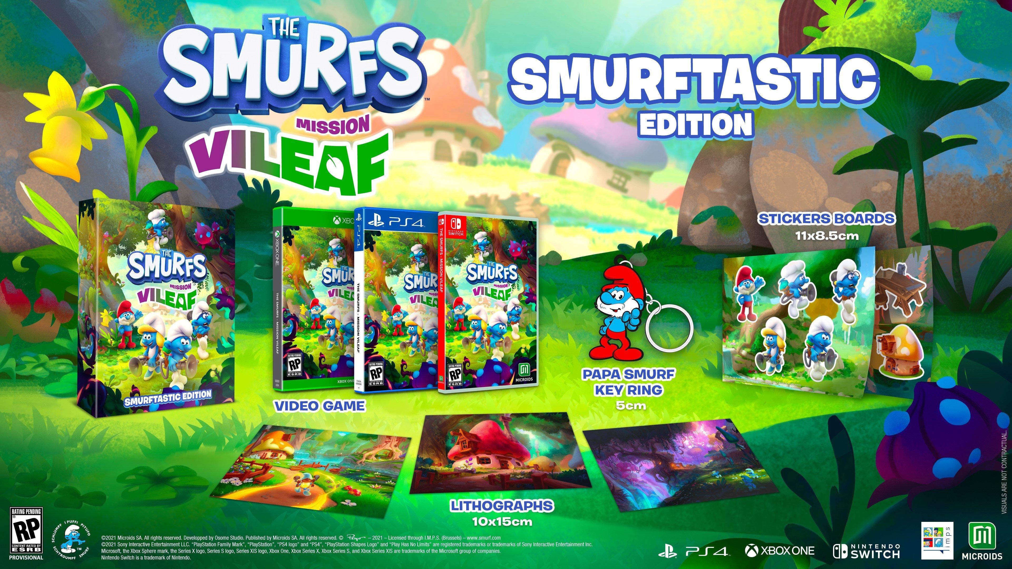 The Smurfs Mission Vileaf Preorder Bonuses no Steam