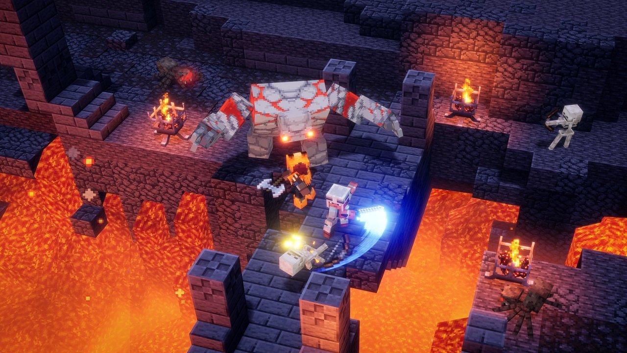 Minecraft Dungeons será o próximo título dos Testes de Jogos do Nintendo  Switch Online - Nintendo Blast