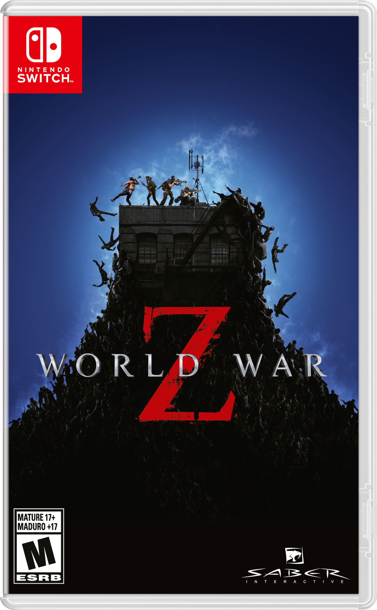 World War Z - Replacement PS4 Cover and Case. NO GAME!!