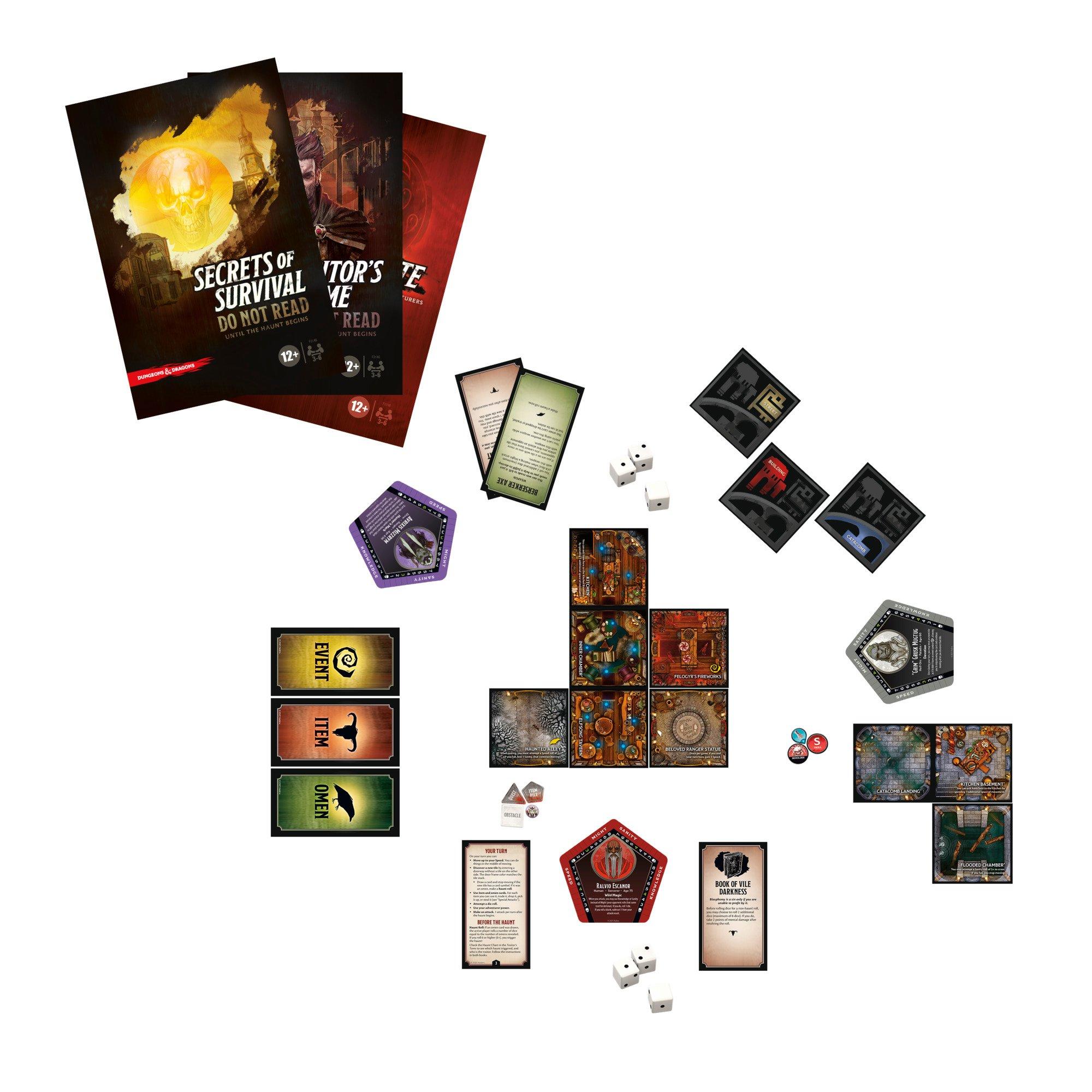 Dungeons And Dragons Betrayal At Baldur's Gate Board Game