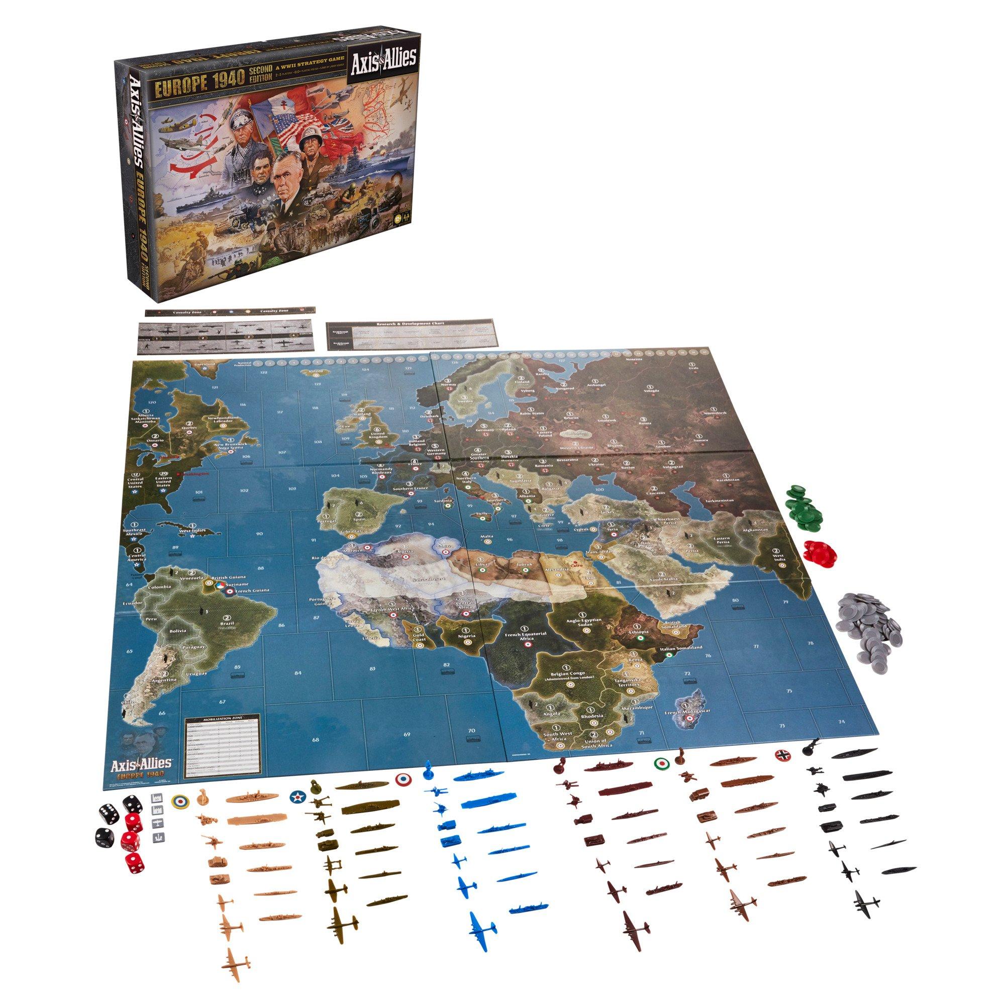Axis and Allies Europe 1940 2nd Edition Board Game