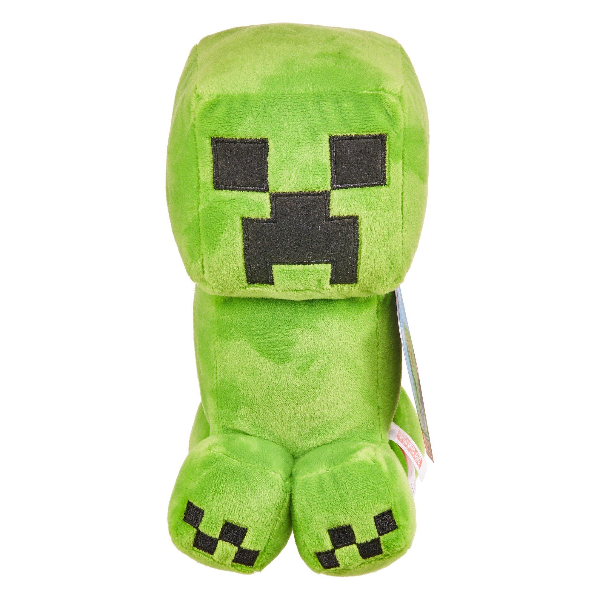 Minecraft Cuutopia Plush, 10-inch Creeper Soft Doll