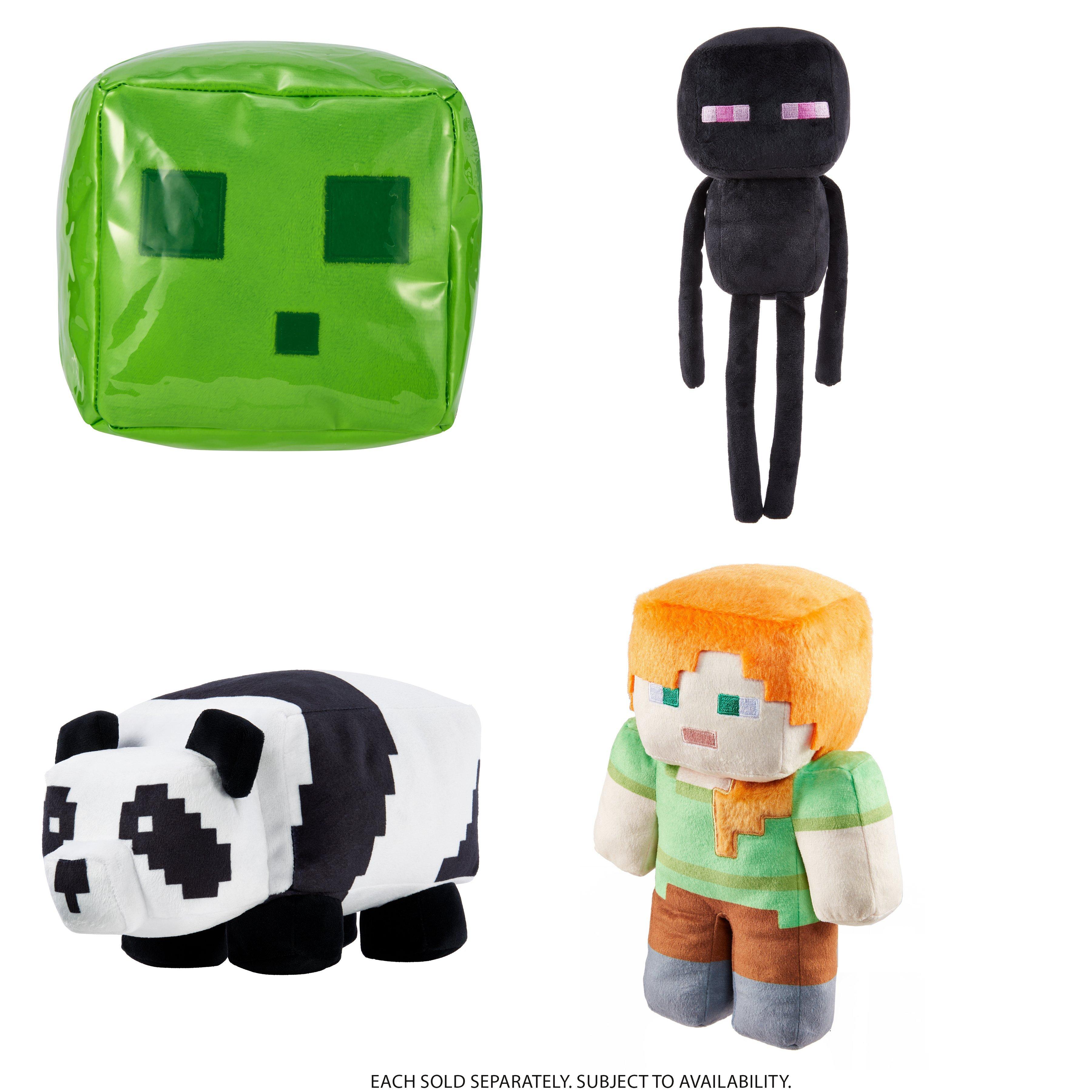 Minecraft Plush Dolls 8-in Plush Dolls, Fan Favorite Characters 