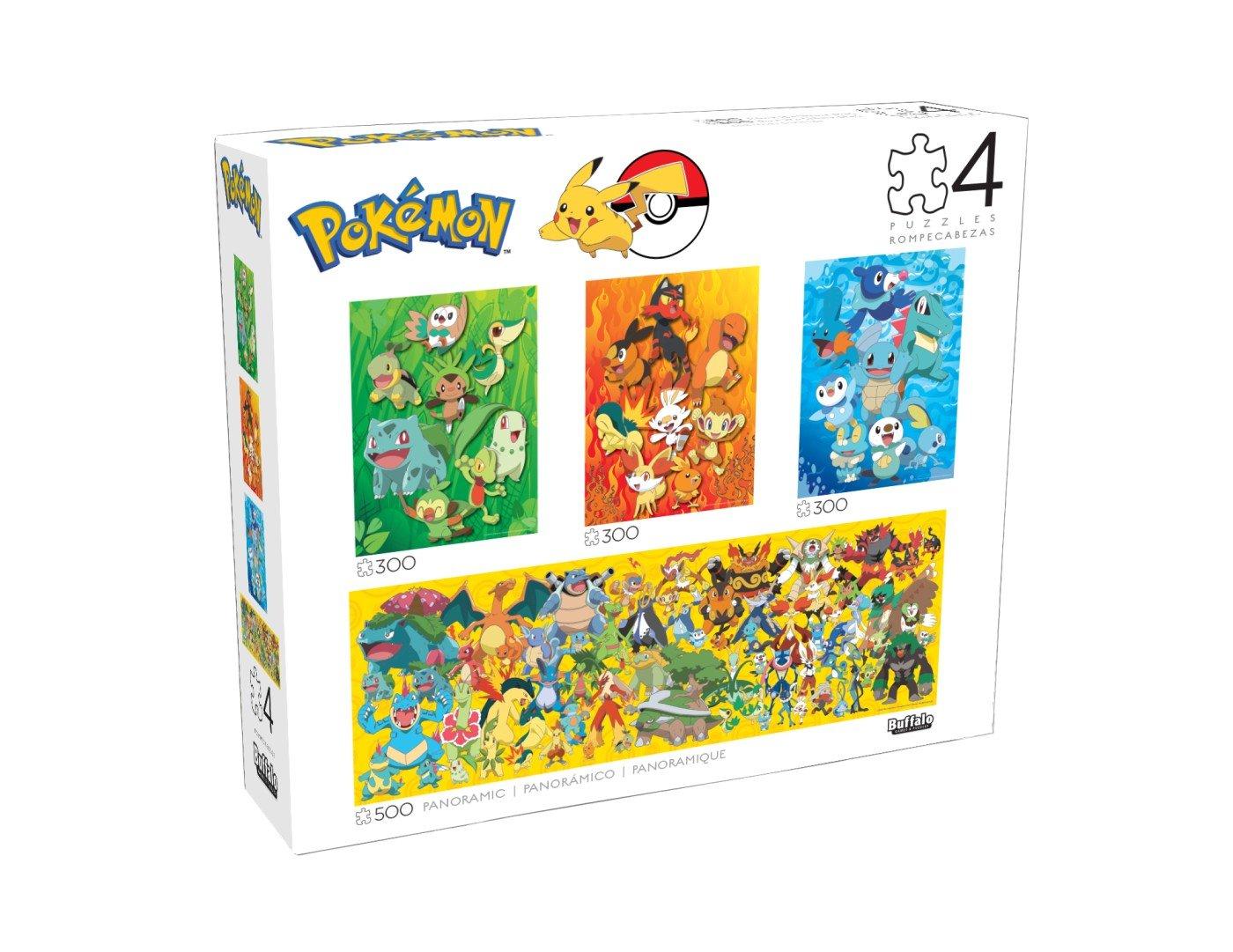 Pokemon Puzzle 4 Pack Assortment