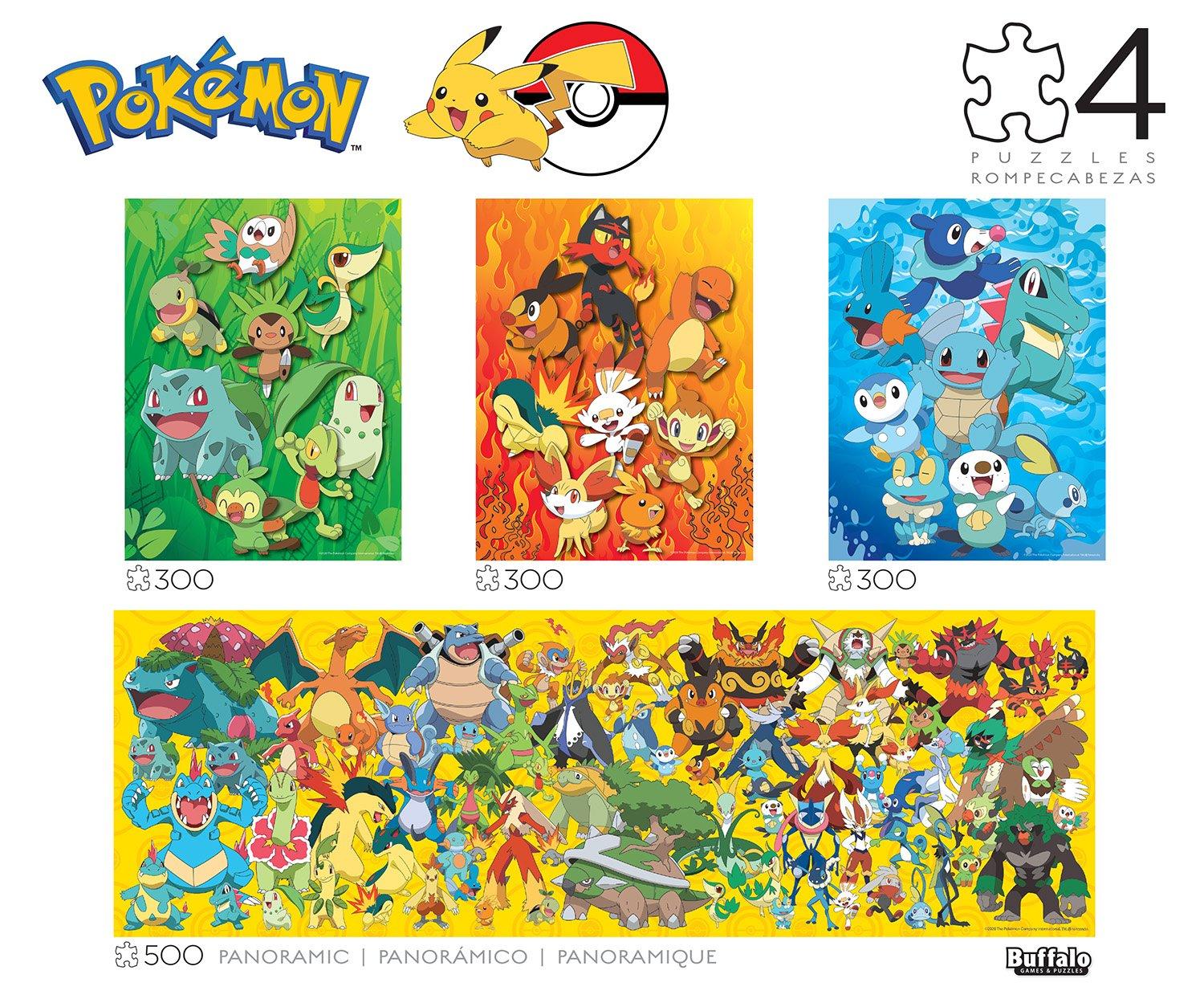 Pokemon Puzzle 4 Pack (Assortment)