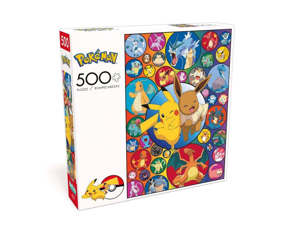 Pokemon Pikachu and Eevee 500-Piece Puzzle | GameStop