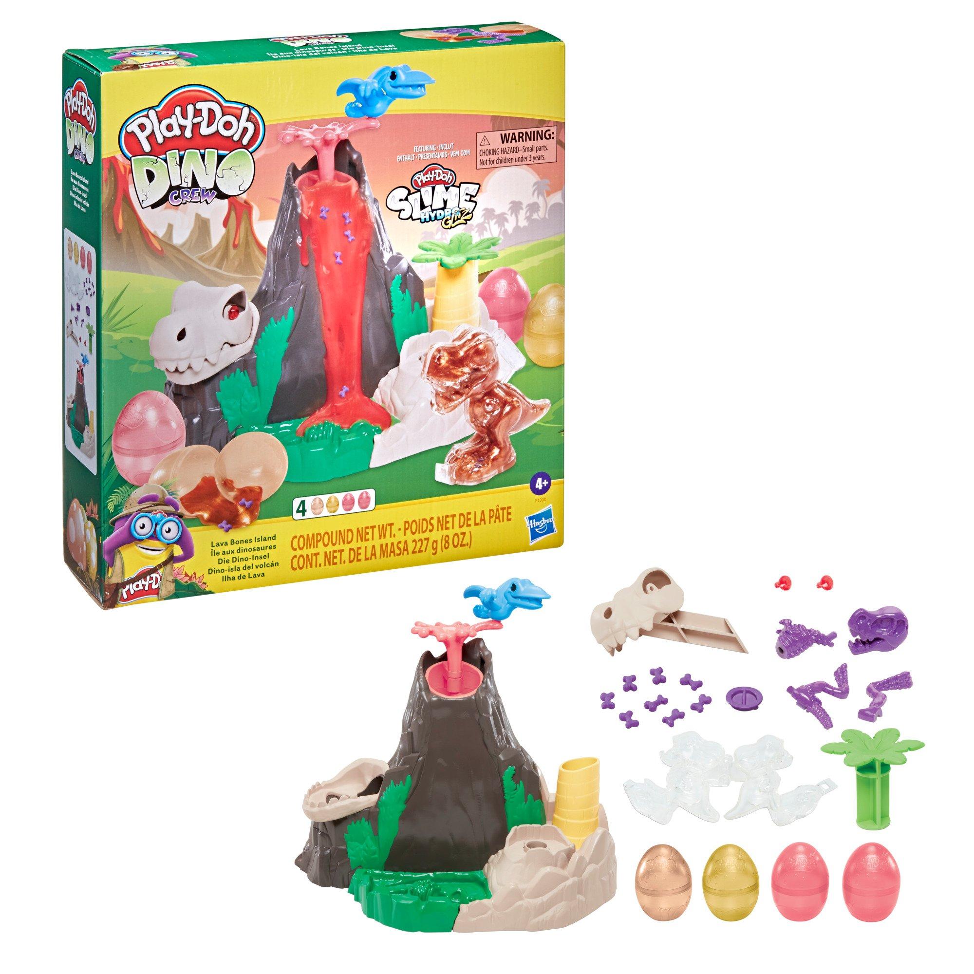 playdoh dino crew slime