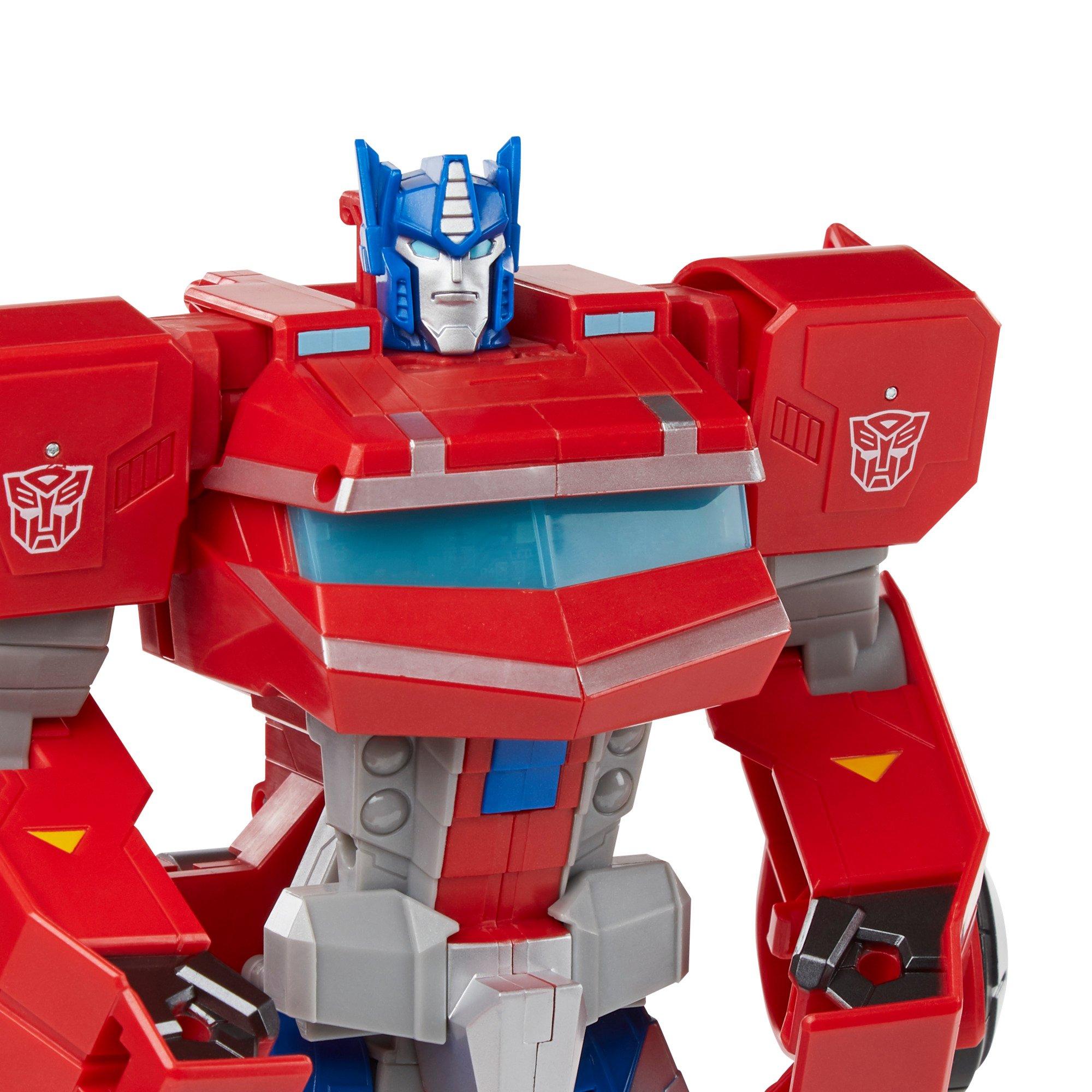 Transformers Cyberverse Dinobots Unite Roll N' Change Optimus Prime