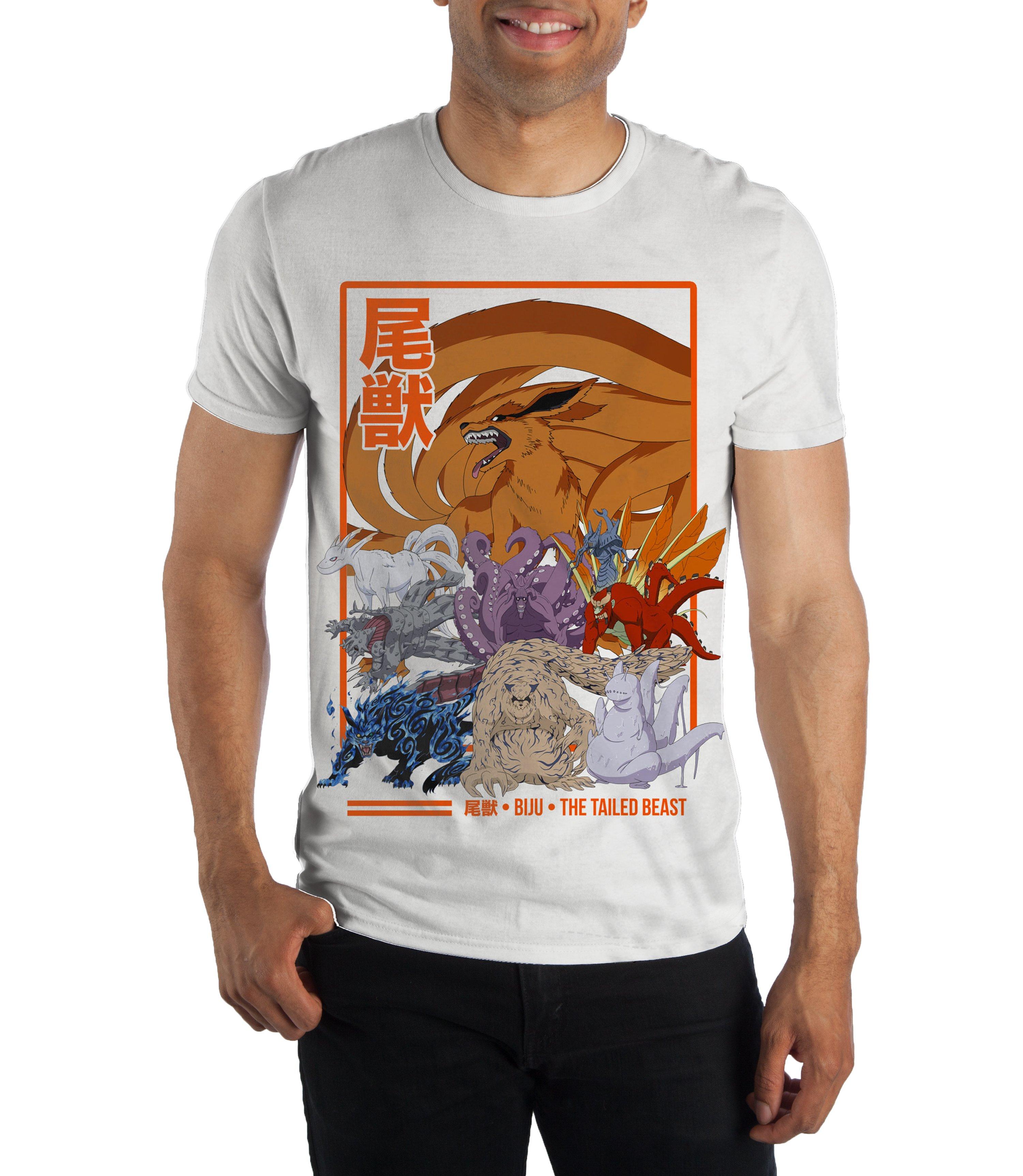 Naruto: Shippuden Tailed Beasts Mens T-Shirt