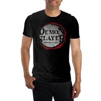 list item 1 of 3 Demon Slayer: Kimetsu no Yaiba Logo Mens T-Shirt