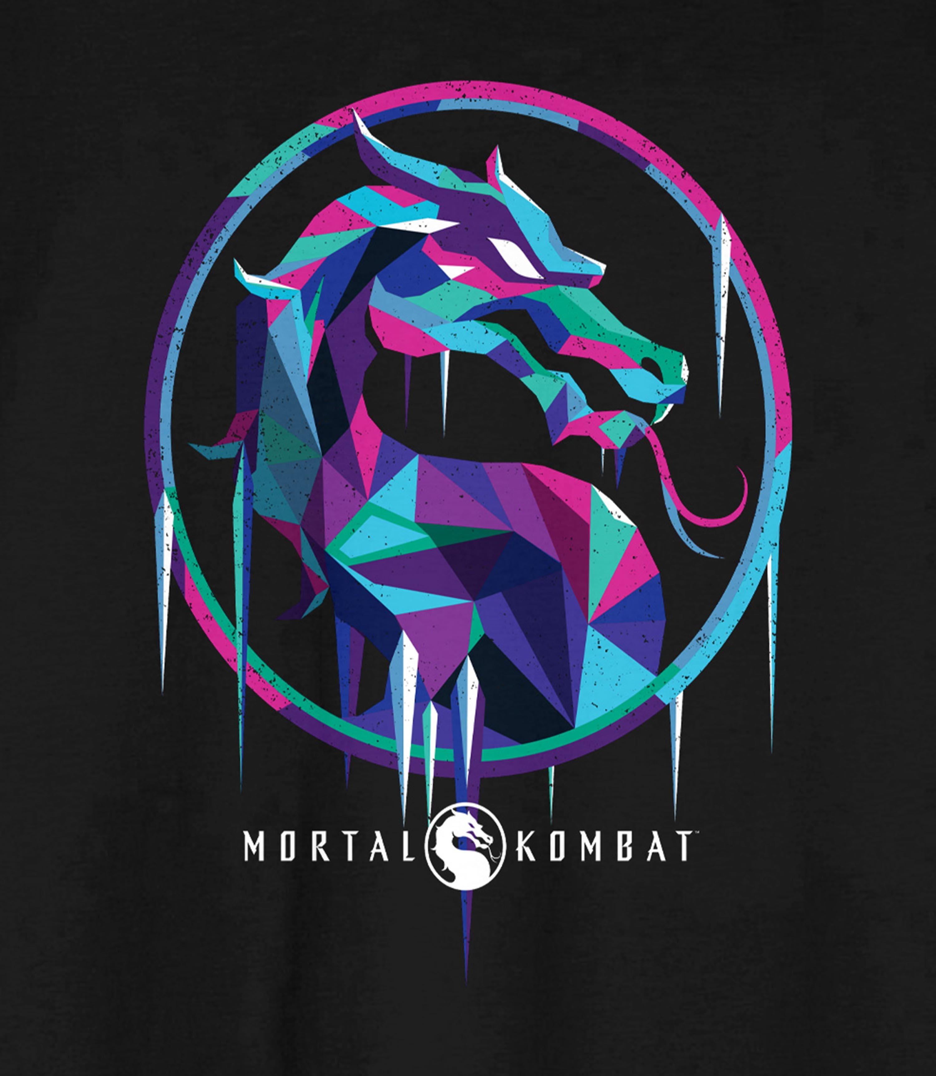 list item 2 of 3 Mortal Kombat Frozen Dragon Mens T-Shirt