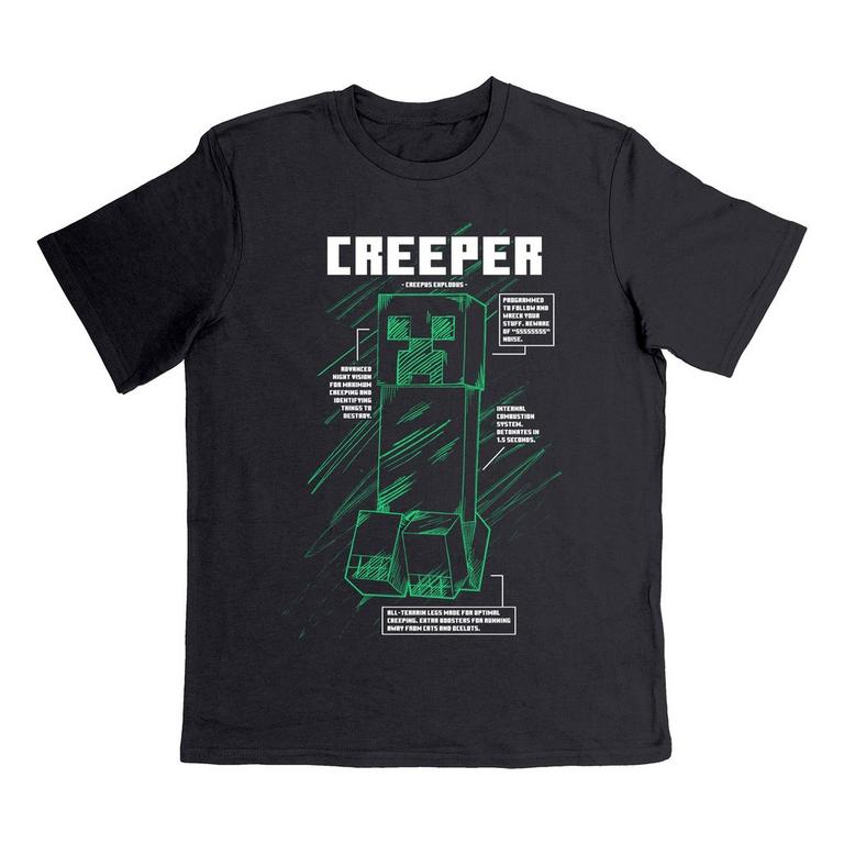 Creeper Anatomy T-Shirt | GameStop