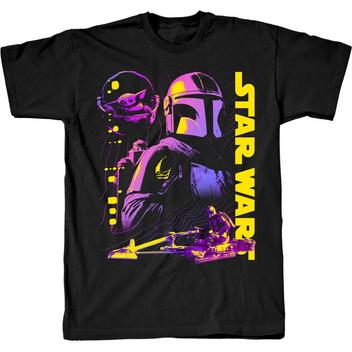 Star Wars: The Mandalorian Color Pop Mens T-Shirt