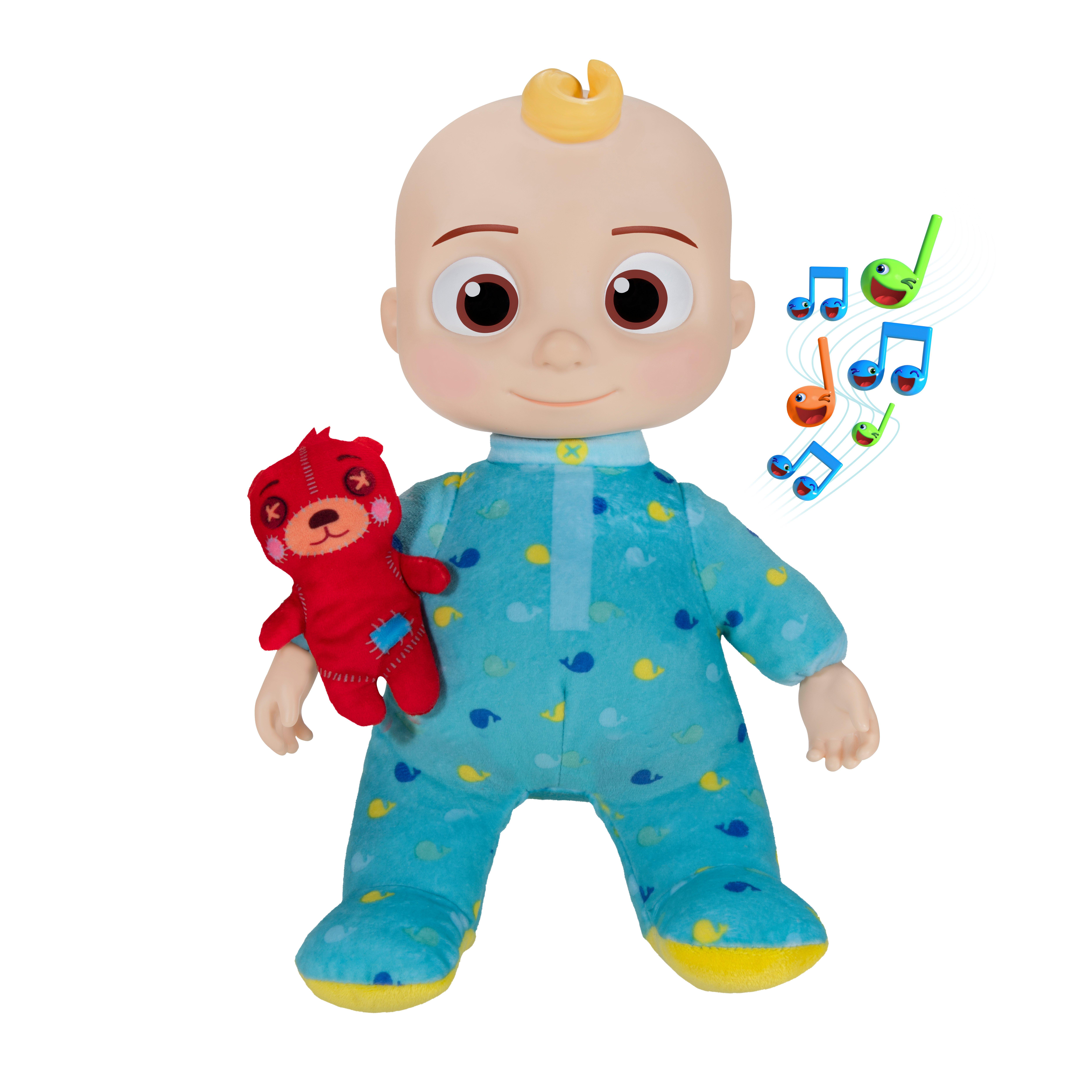 10in with Sound NEW COCOMELON Plush Bedtime JJ Doll 