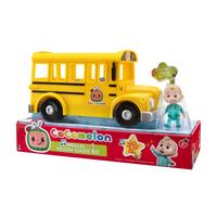 list item 8 of 8 Jazwares CoComelon Musical Yellow School Bus Vehicle with JJ Figure
