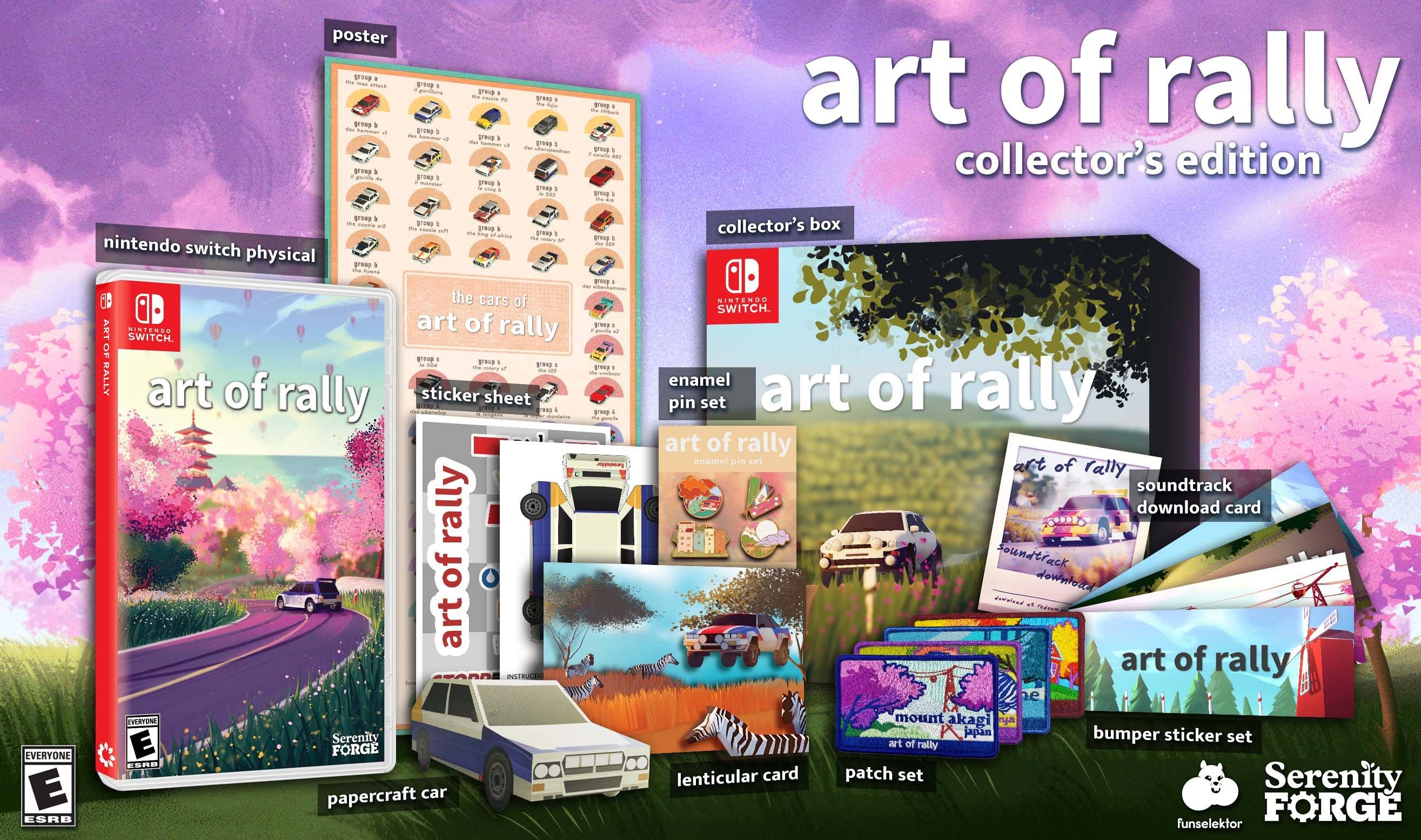 art of rally Collector's Edition Nintendo Switch