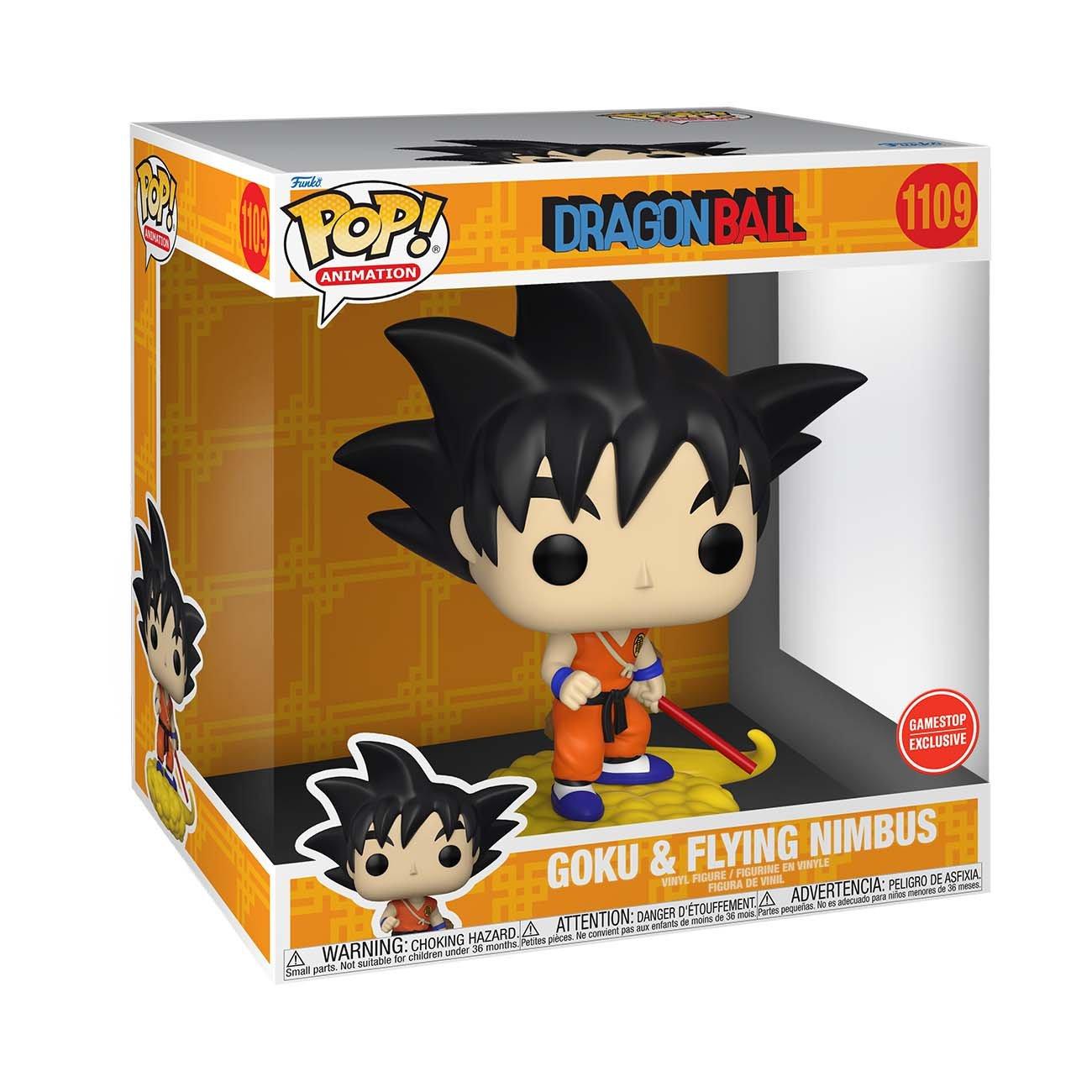 beruset Gennemvæd agitation Funko POP! Jumbo: Dragon Ball Goku and Flying Nimbus Vinyl Figure GameStop  Exclusive | GameStop