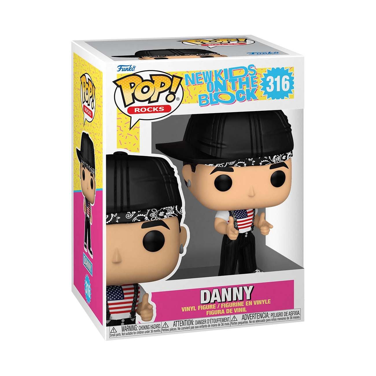 Funko POP! Rocks New Kids on the Block Danny 4.35-in Vinyl Figure