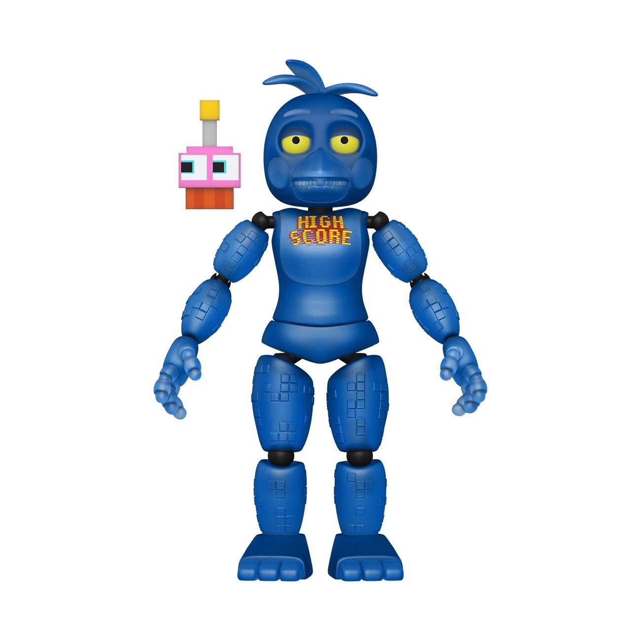 Blue toy chica