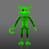 list item 2 of 3 Funko Five Nights At Freddy's: Special Delivery Radioactive Foxy 5.34-in Action Figure