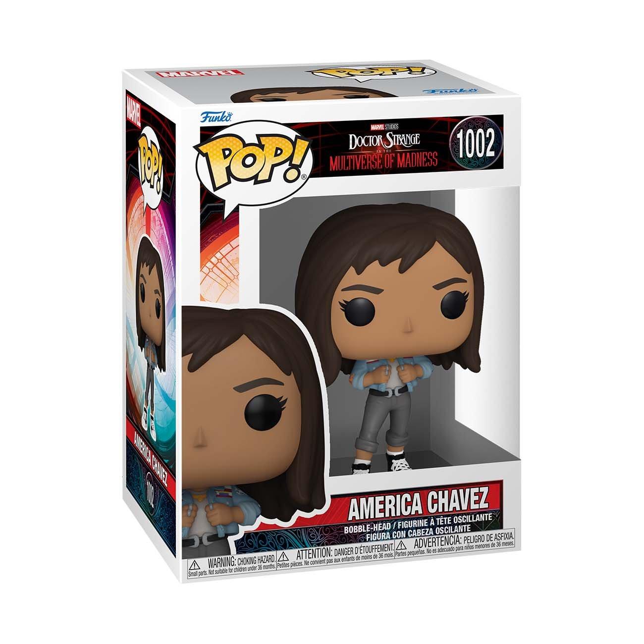 Funko POP! Doctor Strange: Multiverse of Madness America Chavez 3.83-in Vinyl Bobblehead