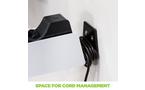 HIDEit Mounts Wall Mount DualSense Charging Station for PlayStation 5