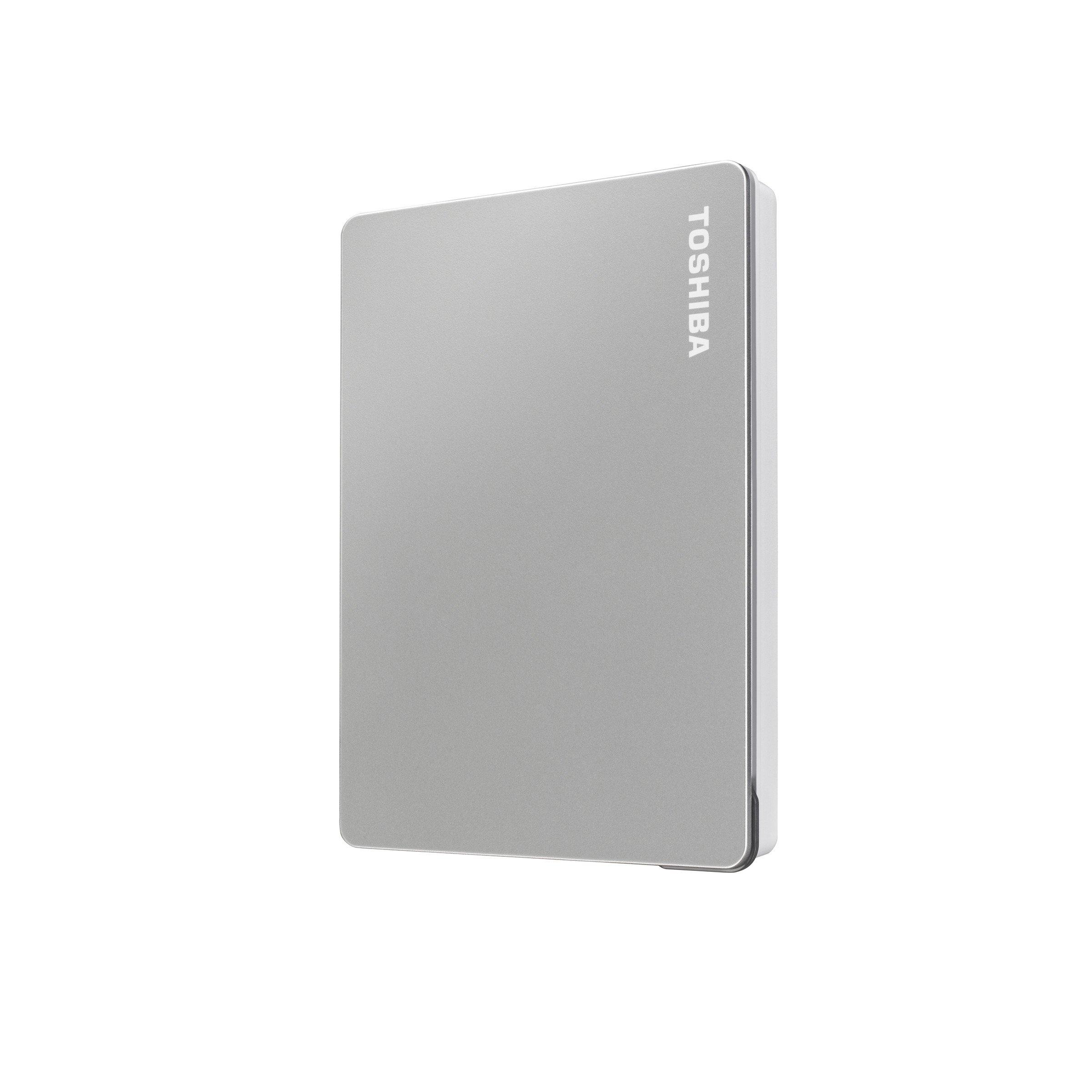 Toshiba Canvio Flex Portable External Hard Drive 1TB Silver