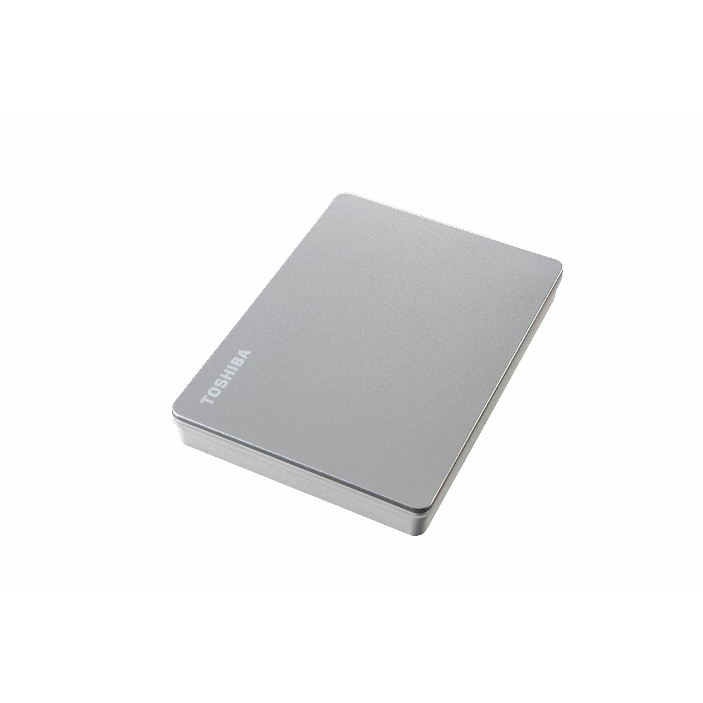 list item 24 of 35 Toshiba Canvio Flex Portable External Hard Drive 1TB Silver