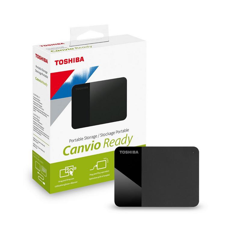 Toshiba Canvio Ready Portable External Hard Drive 2TB