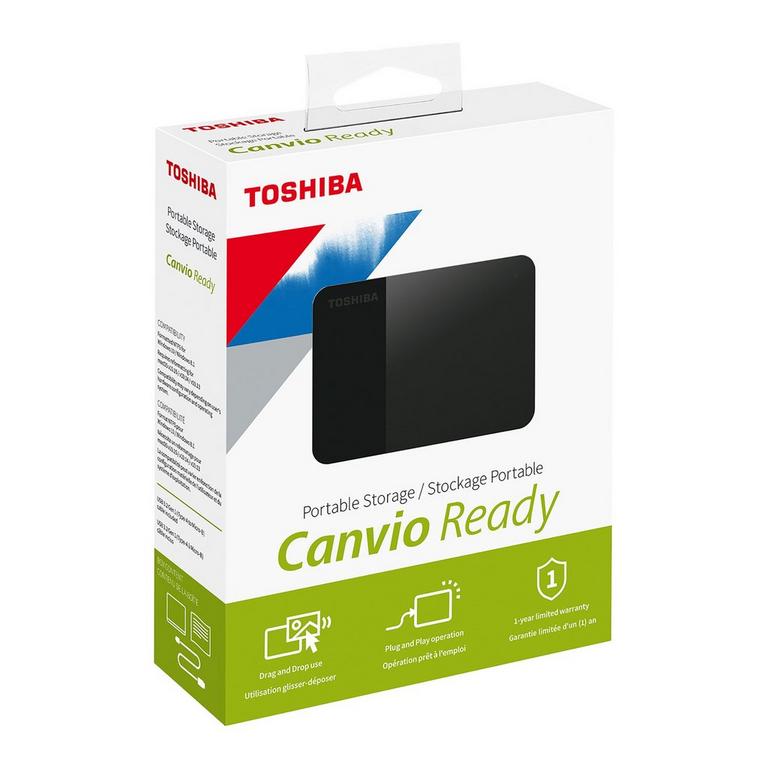 Toshiba Canvio Ready Portable External Hard Drive 2TB