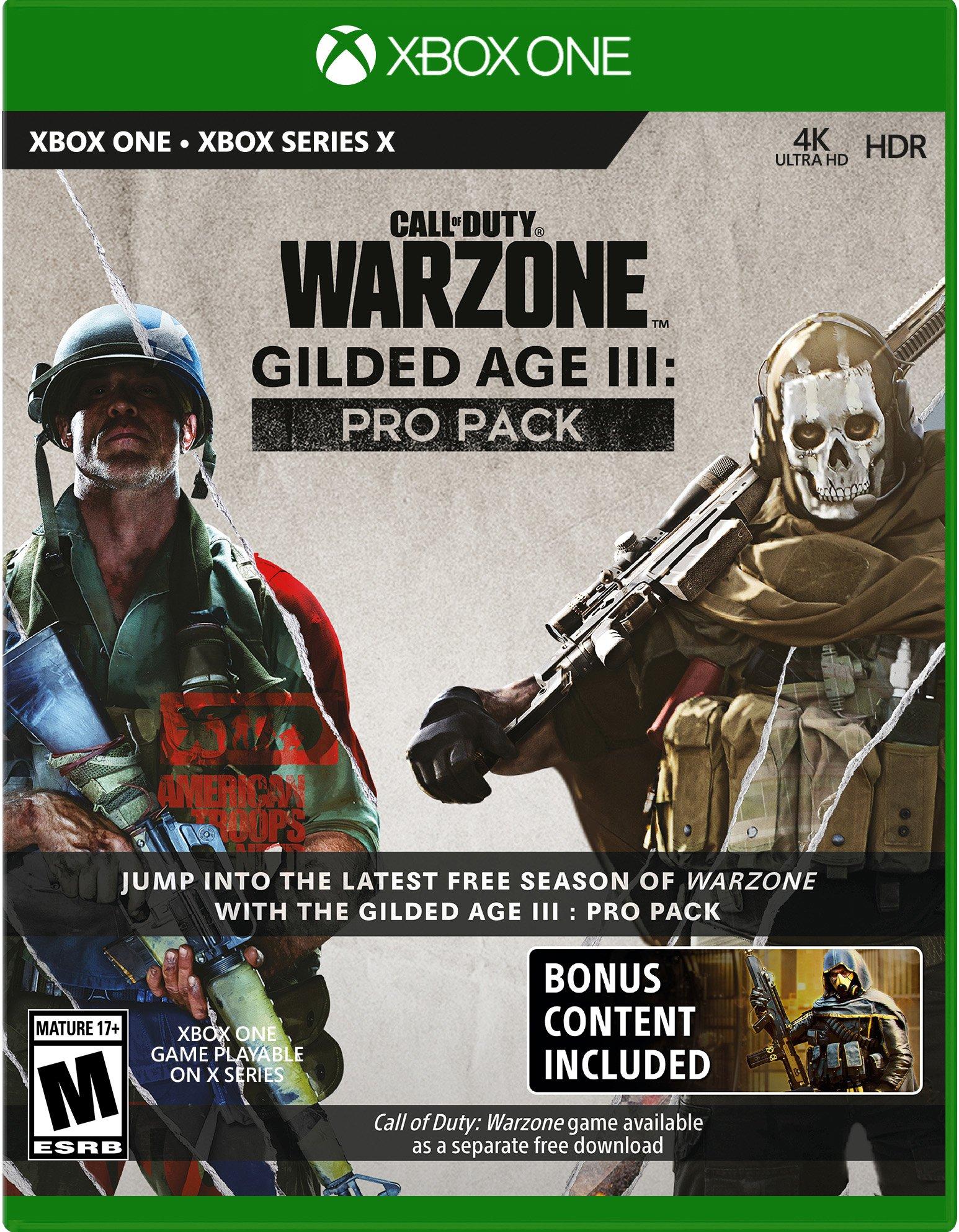 Call of Duty Warzone Gilded Age III Pro Pack DLC - Xbox One