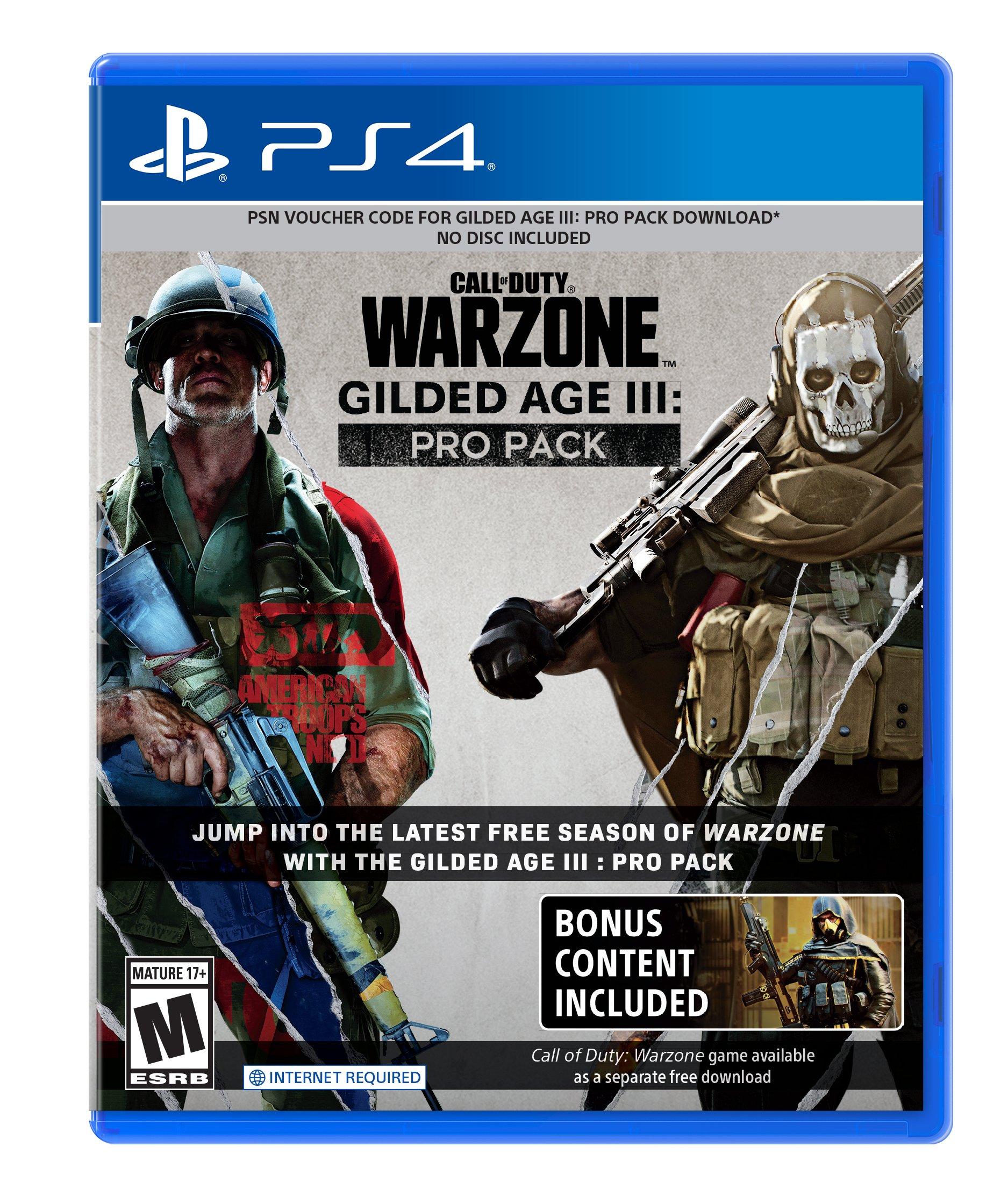 list item 1 of 13 Call of Duty Warzone Gilded Age III Pro Pack - Playstation 4