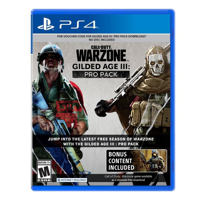 of Duty Warzone Gilded Age Pro Pack DLC PlayStation 4 | GameStop