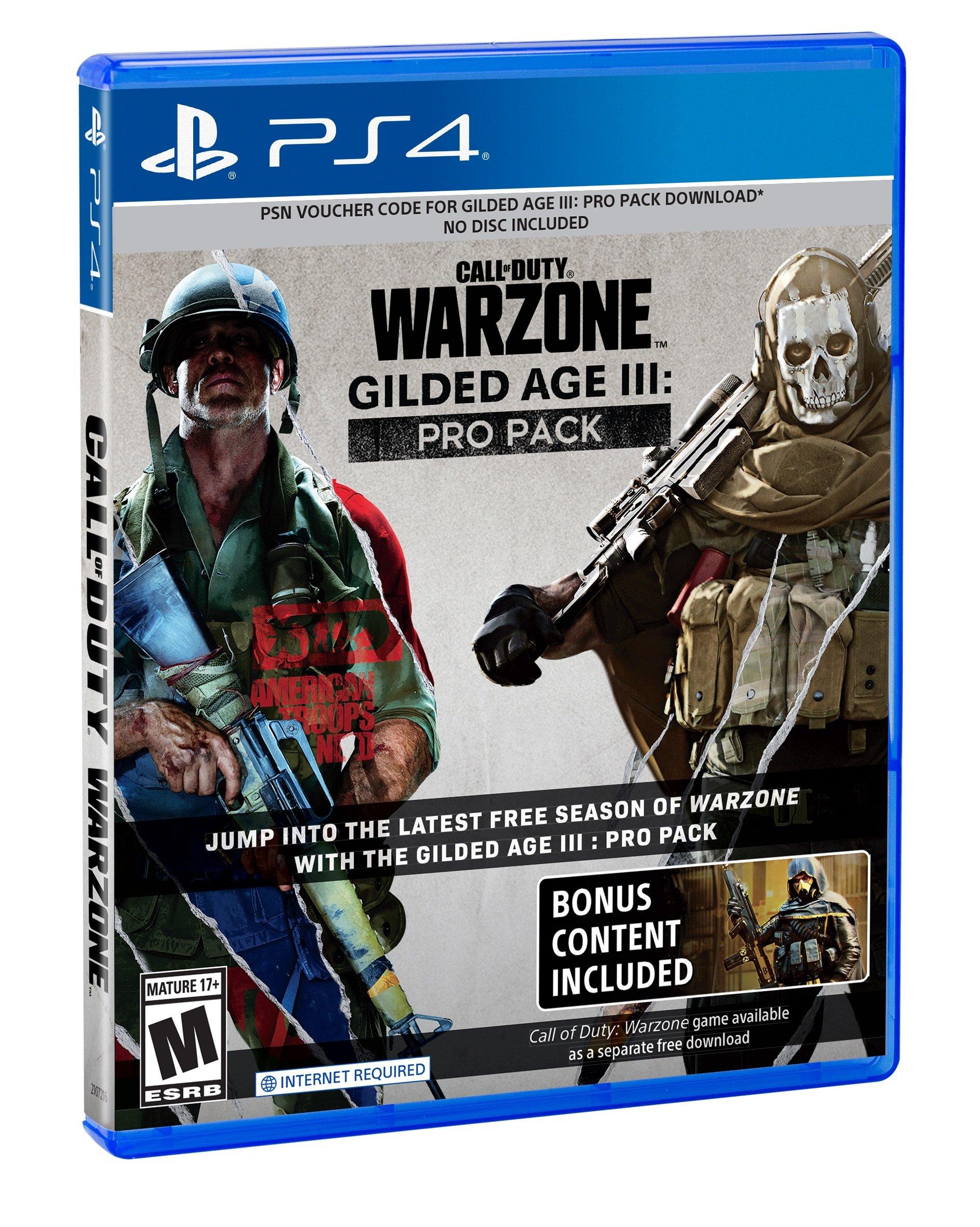 Call Of Duty Warzone Gilded Age Iii Pro Pack Playstation 4