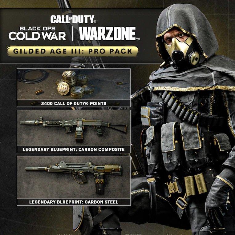 Call of Duty Warzone Gilded Age III Pro Pack - Playstation 4