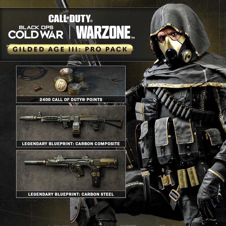 Call Of Duty Warzone Gilded Age Iii Pro Pack Playstation