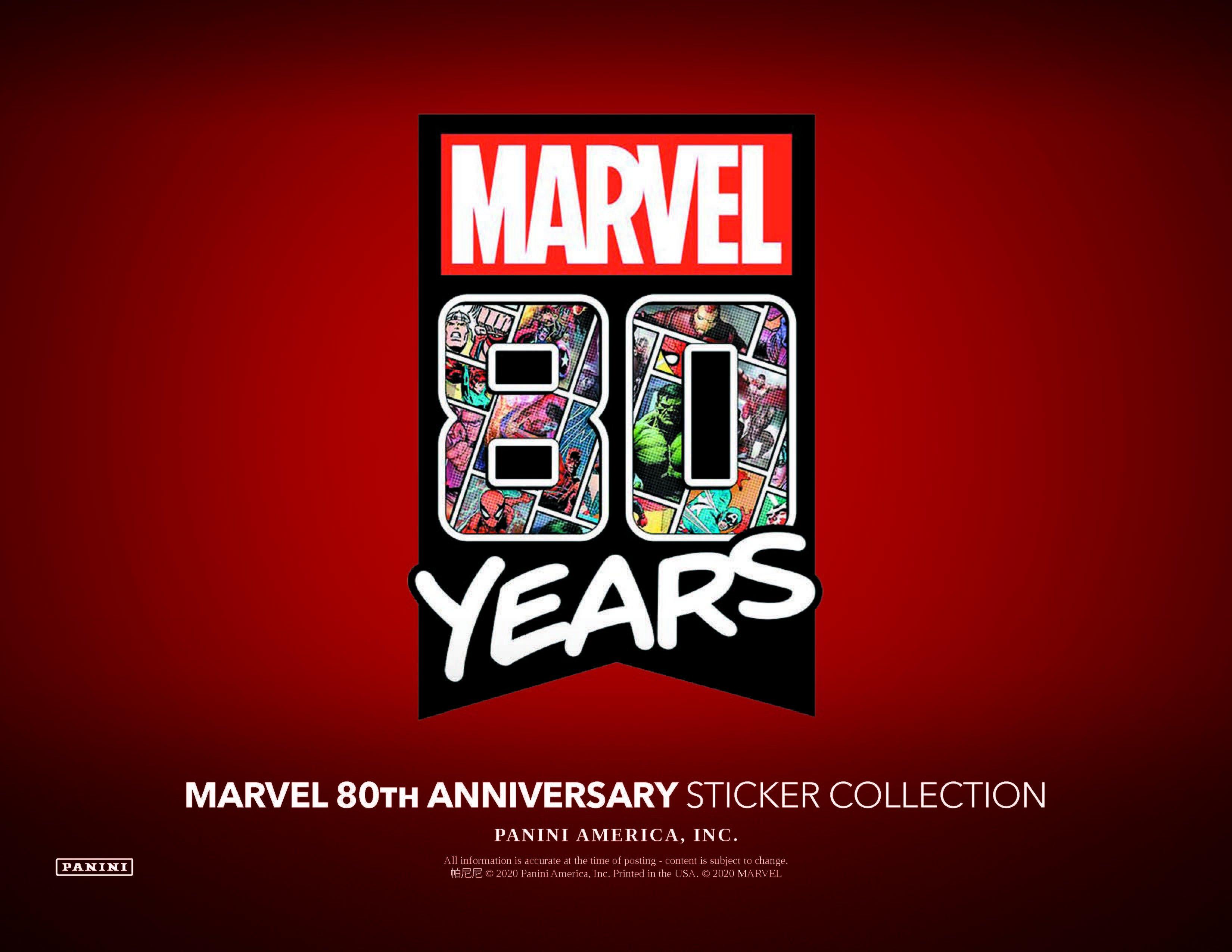 Reactor kool Uitstekend Panini Marvel 80th Anniversary Sticker Album | GameStop