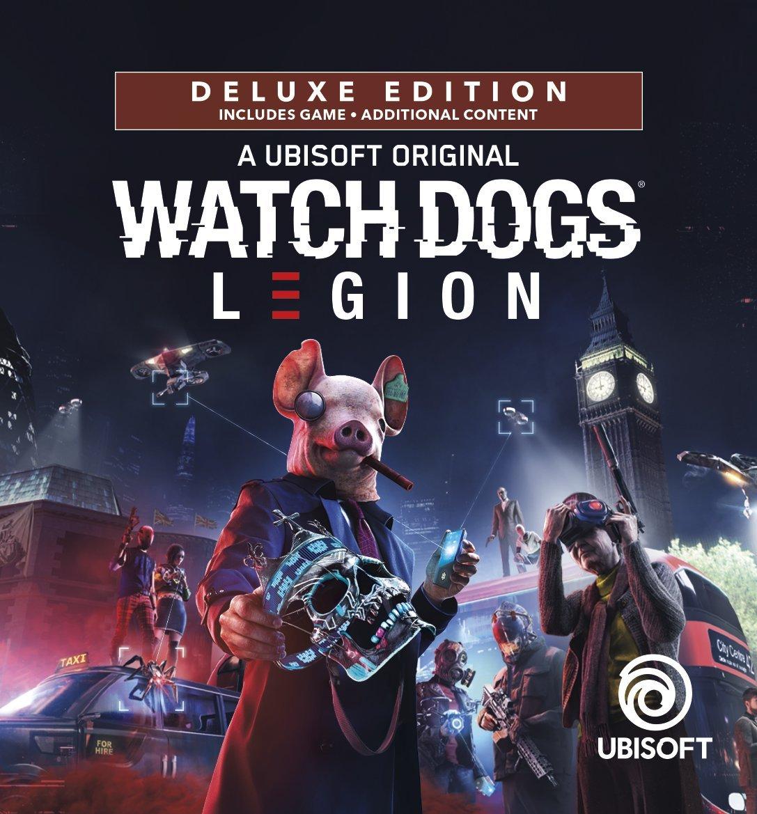  Watch Dogs Legion - PlayStation 4 Standard Edition : Ubisoft:  Video Games