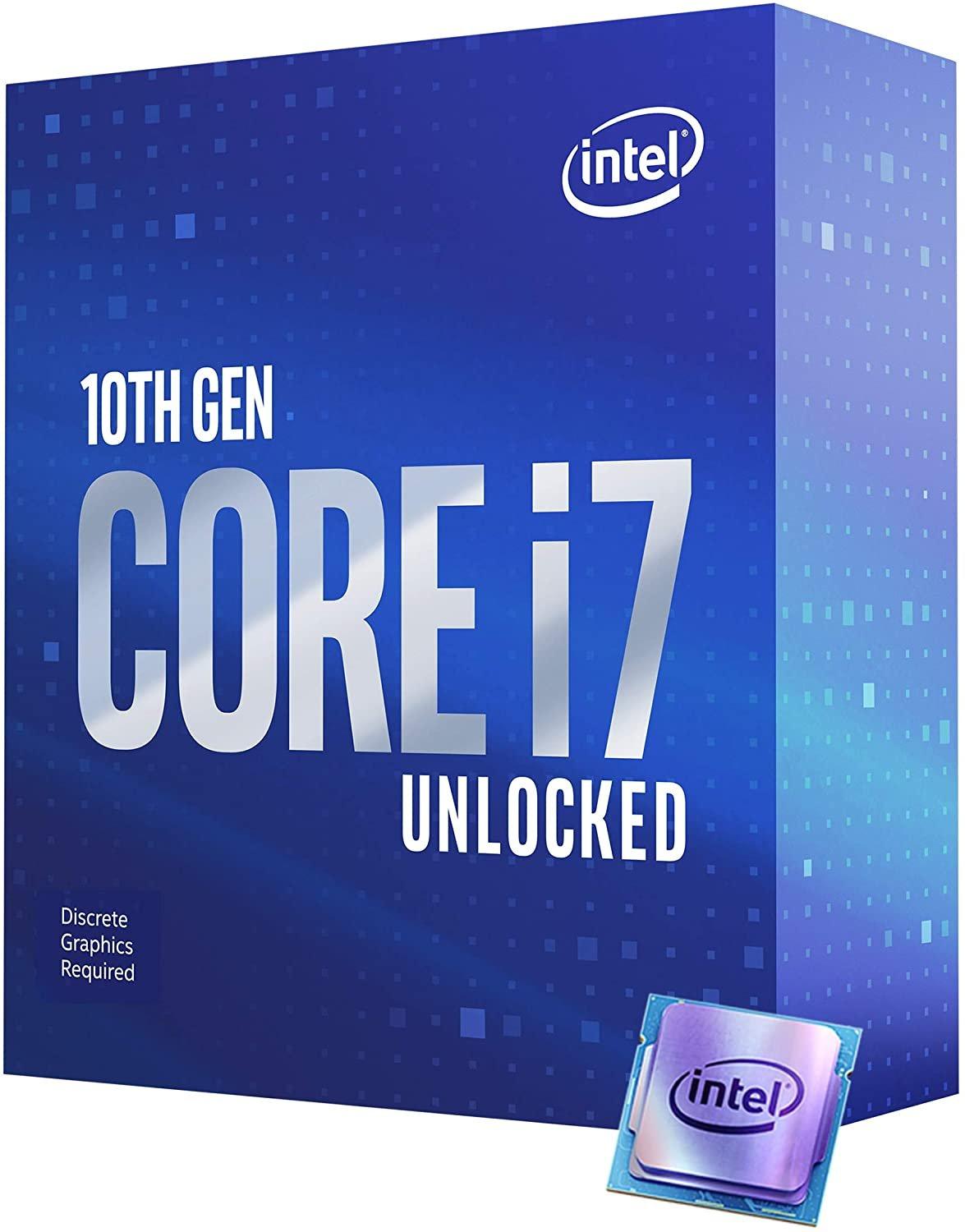 Intel Core i7-10700KF 10th Gen 8-Core/16 Thread 3.8GHz LGA